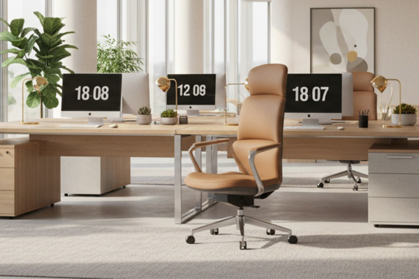 Summer Executive Style: How to Keep Your Office Looking Sharp and Cool with Premium Leather Office Chairs
