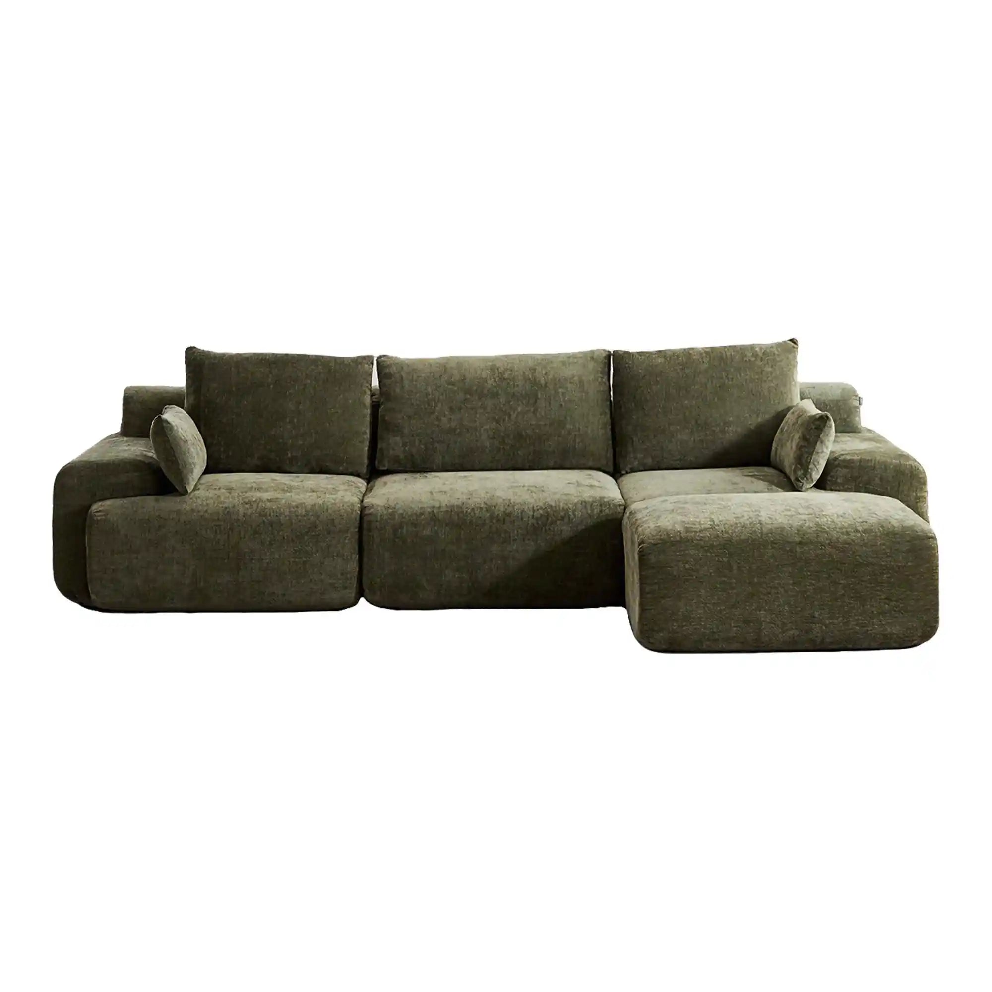 Zeus Modular Sectional Compressed Sofa