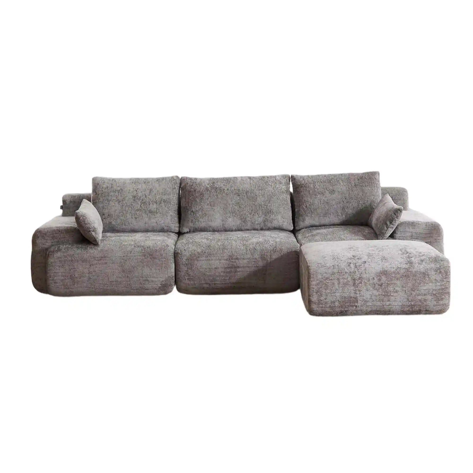 Zeus Modular Sectional Compressed Sofa