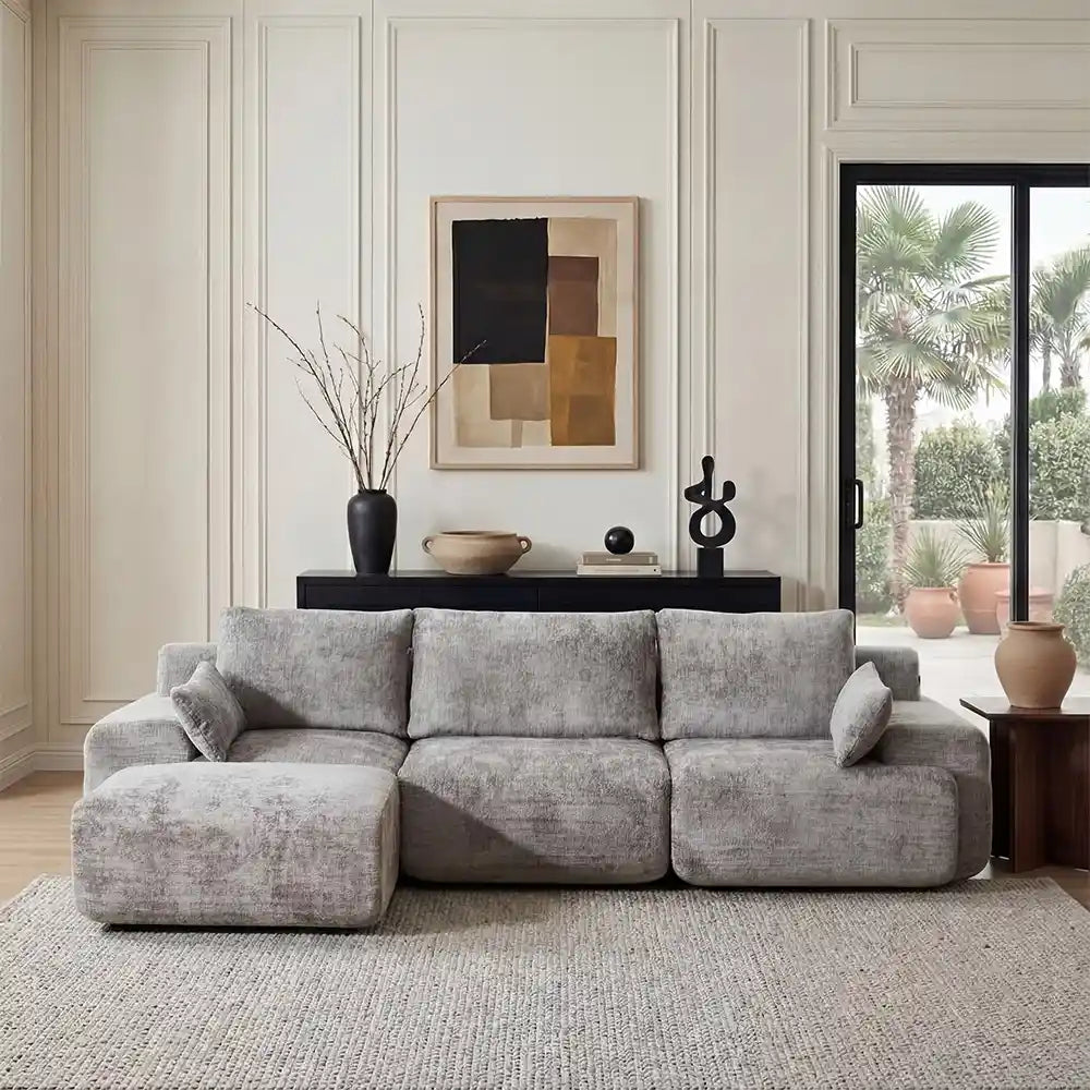 Zeus Modular Sectional Compressed Sofa