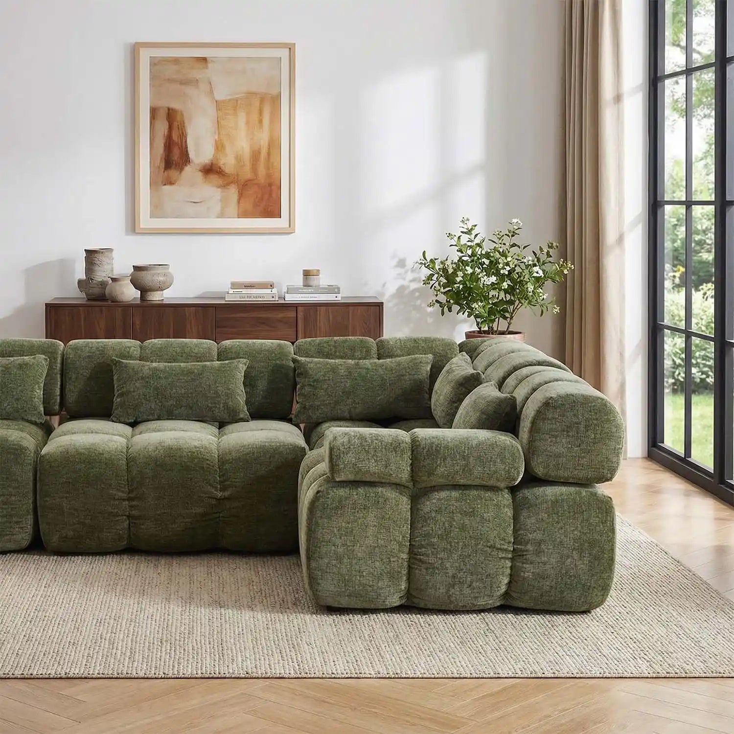 Dionysus Modular Sectional Compressed Sofa