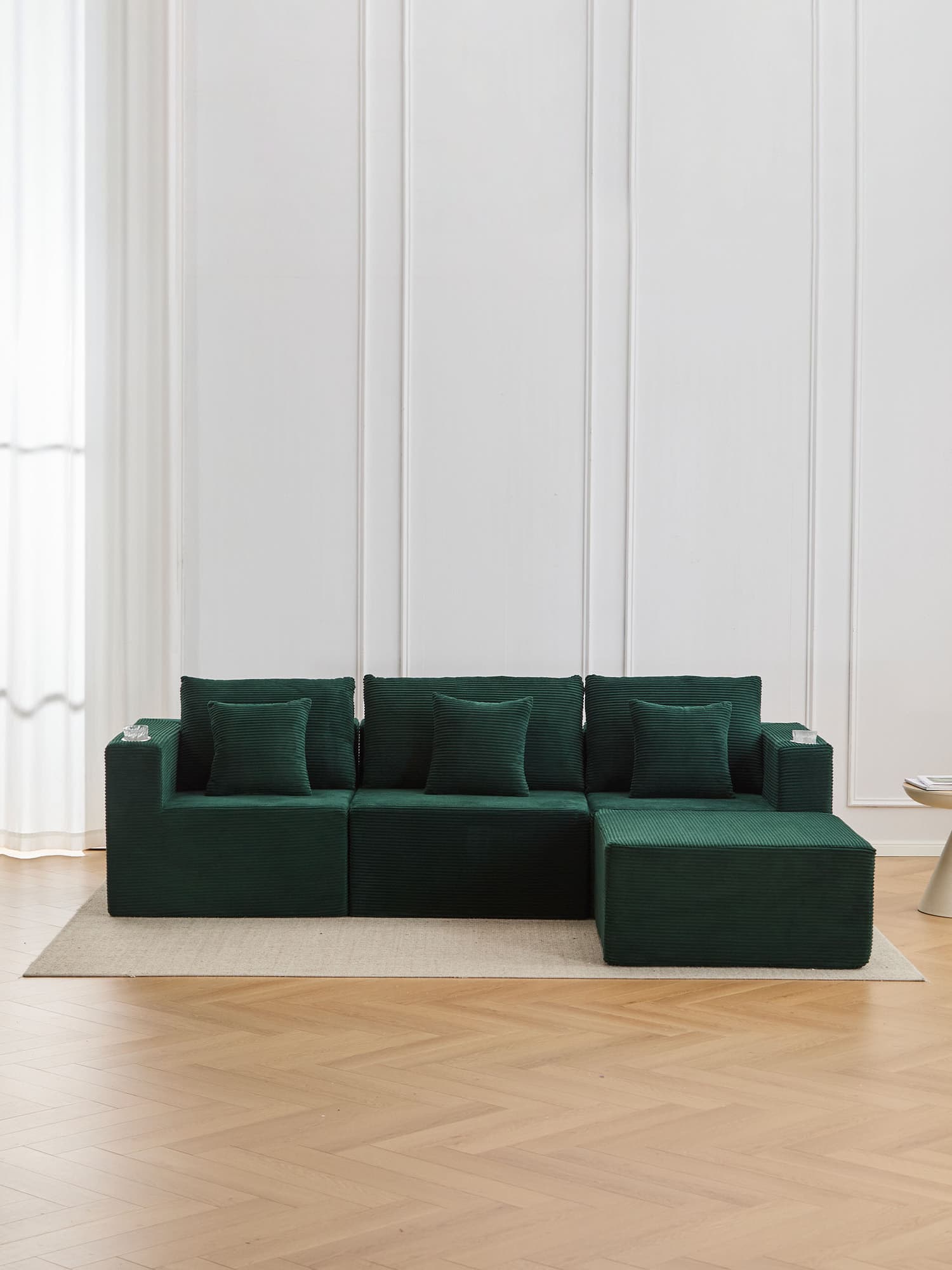 Hestia Modular Sectional Compressed Sofa