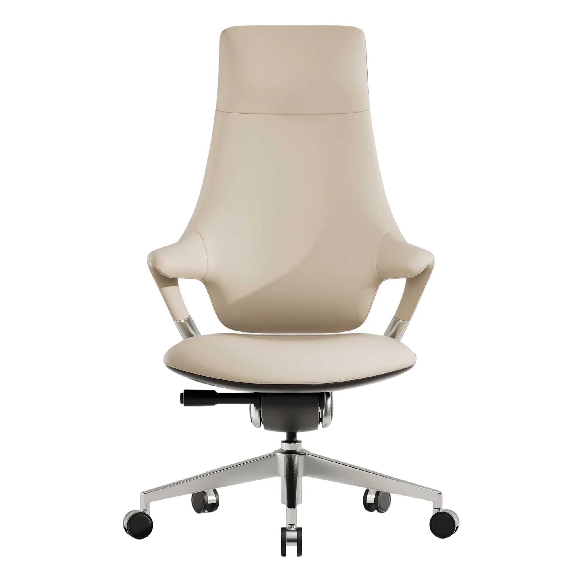 Nigel Premium Leather Chair with Soft Seating Feel