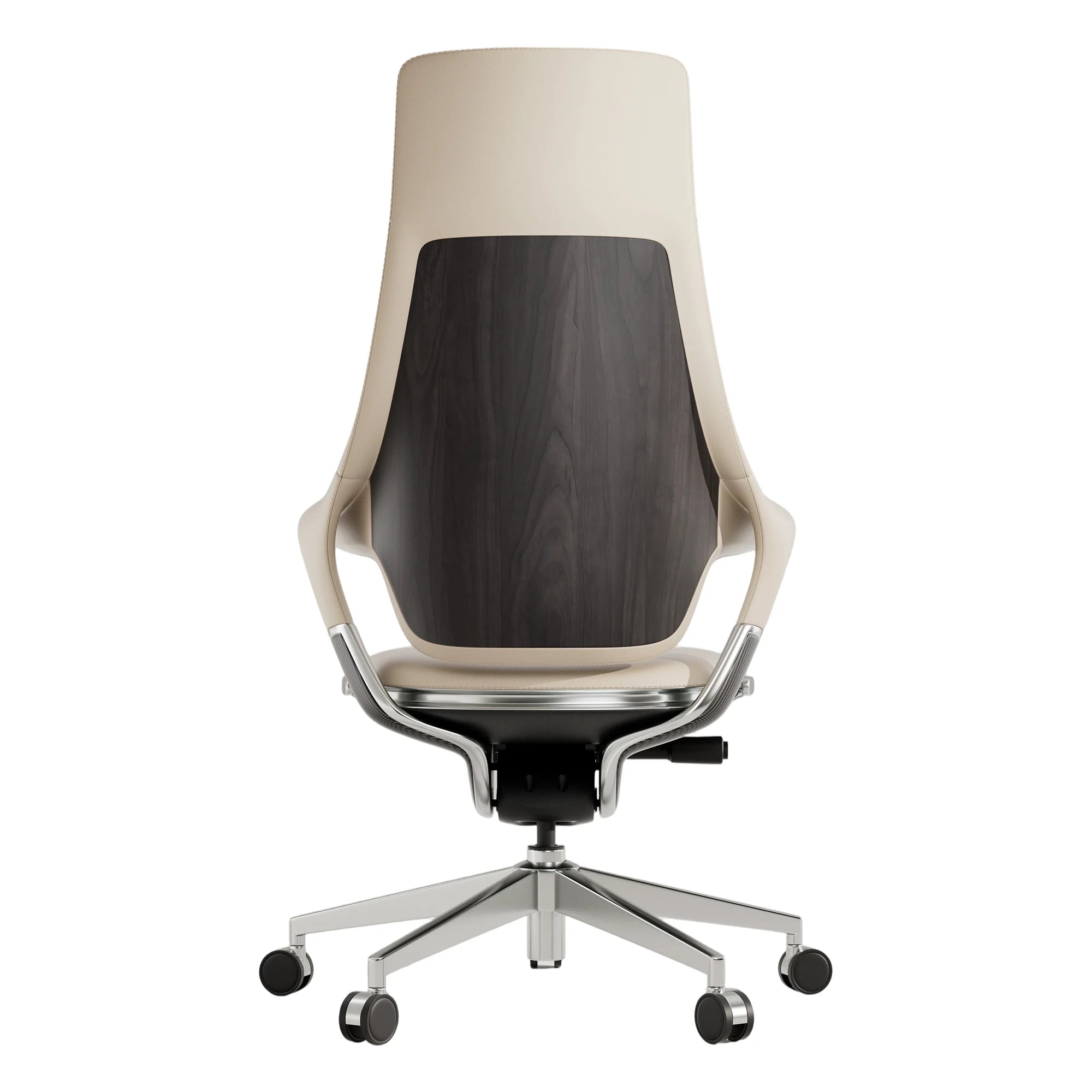 Nigel Premium Leather Chair with Soft Seating Feel