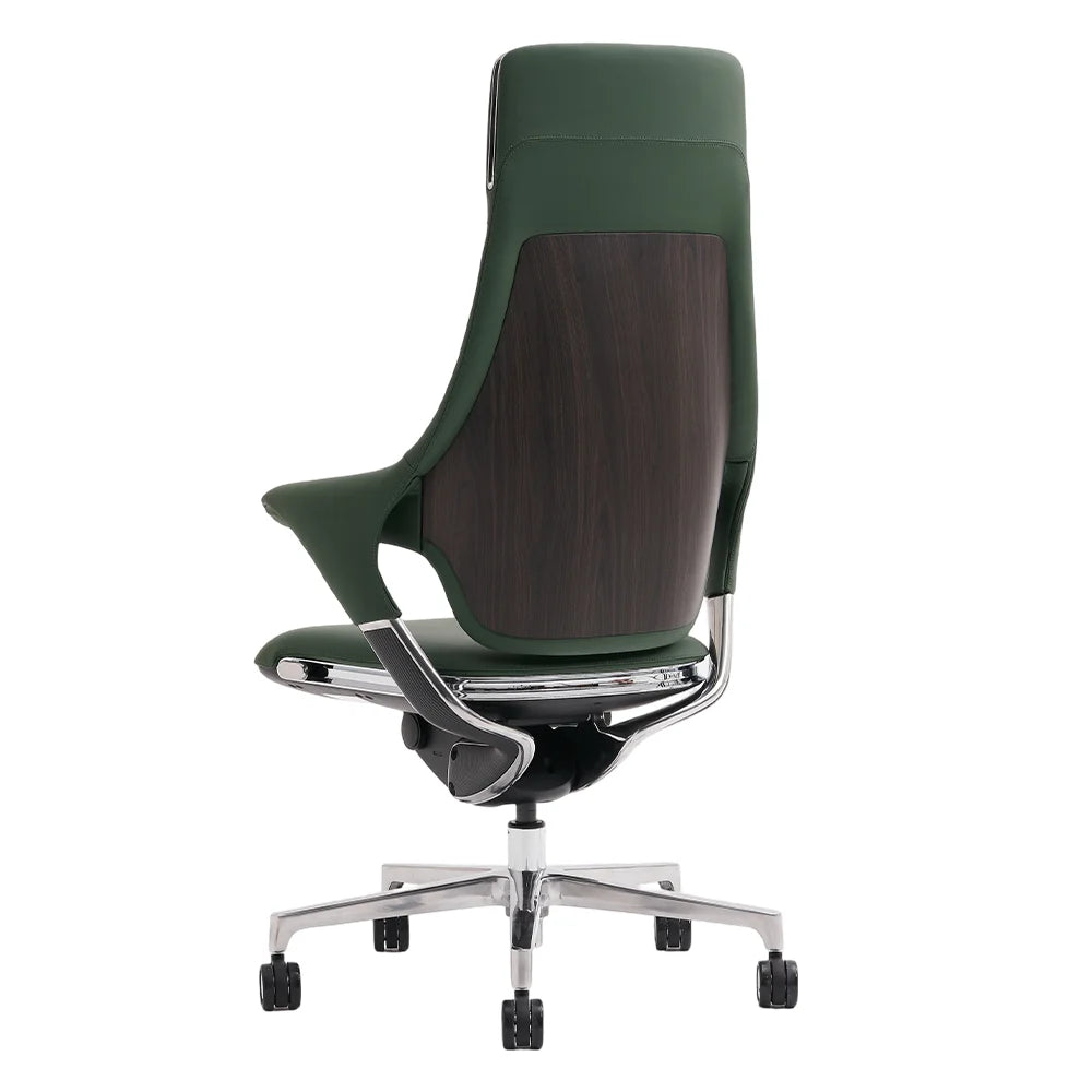 Nigel Premium Leather Chair with Soft Seating Feel