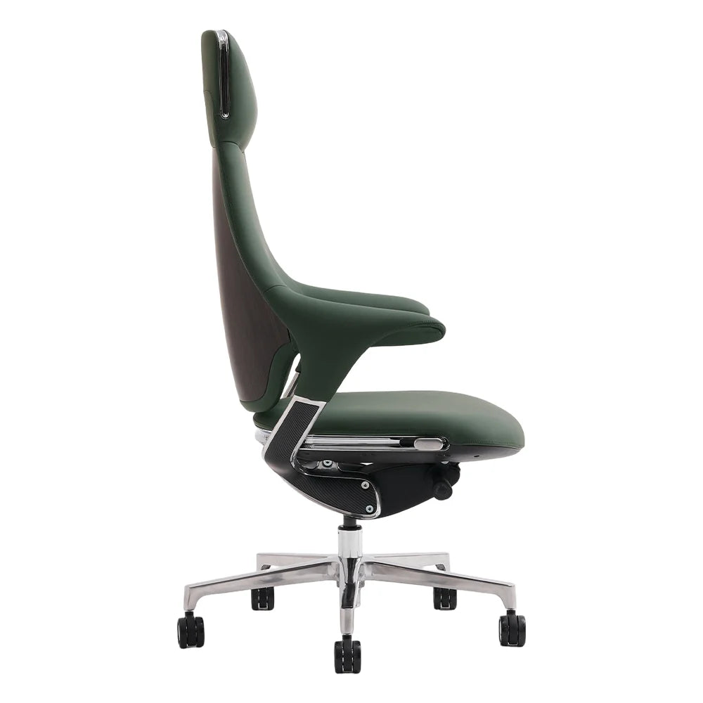 Nigel Premium Leather Chair with Soft Seating Feel