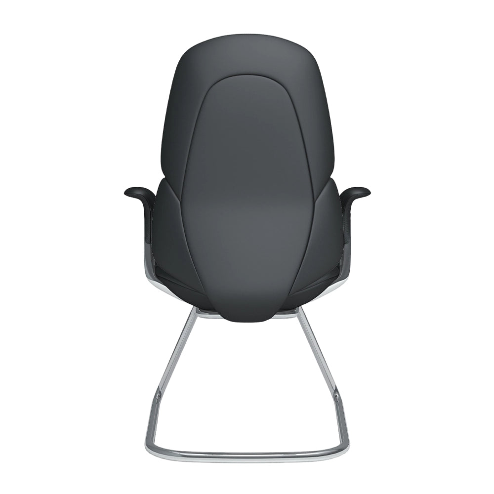 Neris Mid-Back Leather Office Chair with Best Value