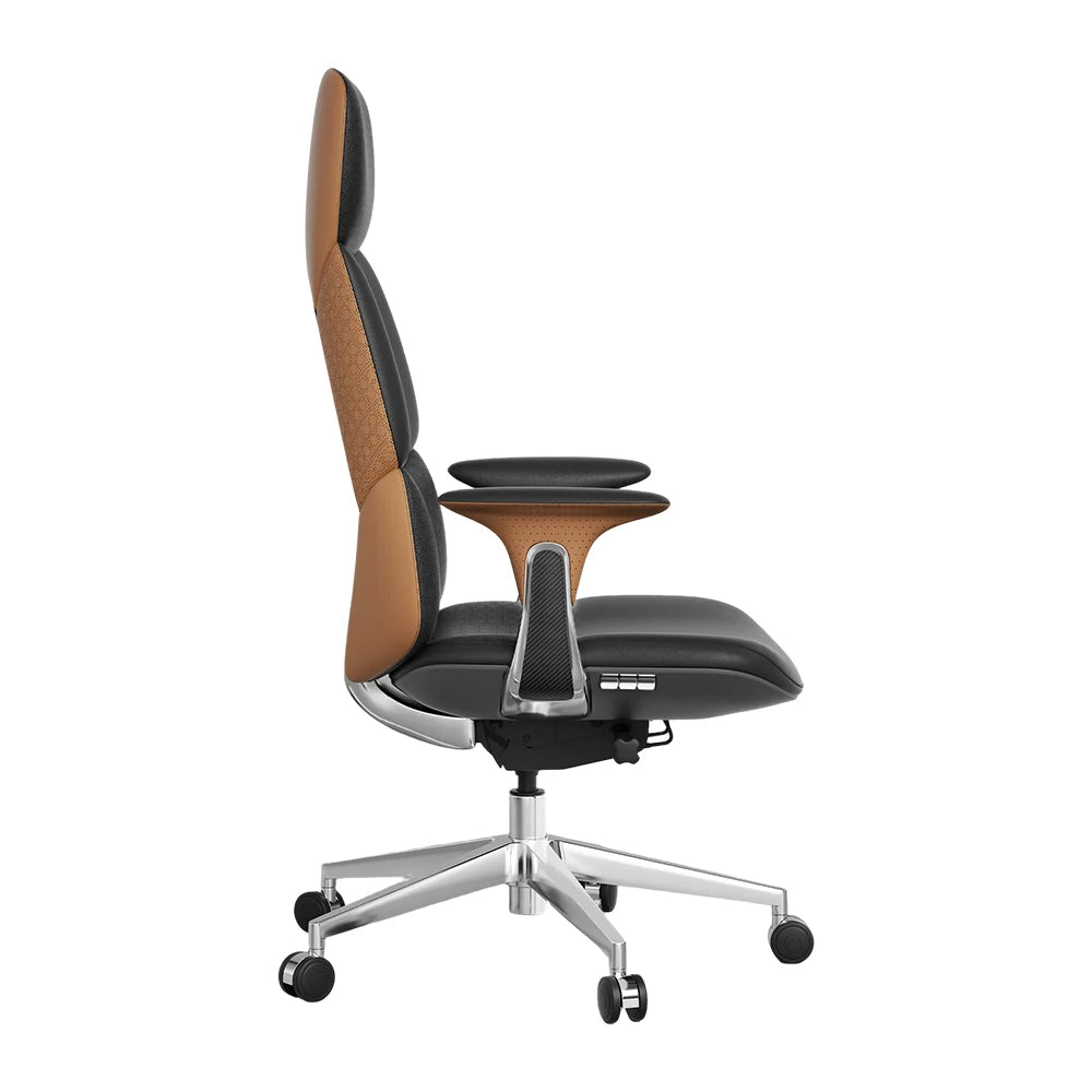 Nyla Leather Chair with Easy Adjustment