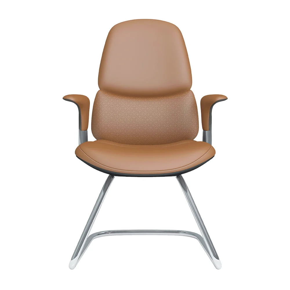 Nyla Cantilever Leather Chair