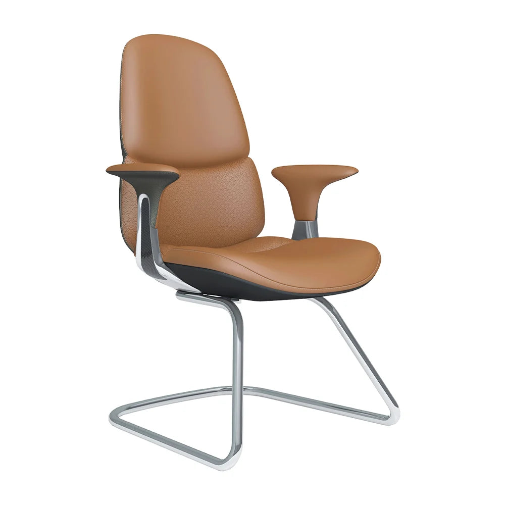 Nyla Cantilever Leather Chair