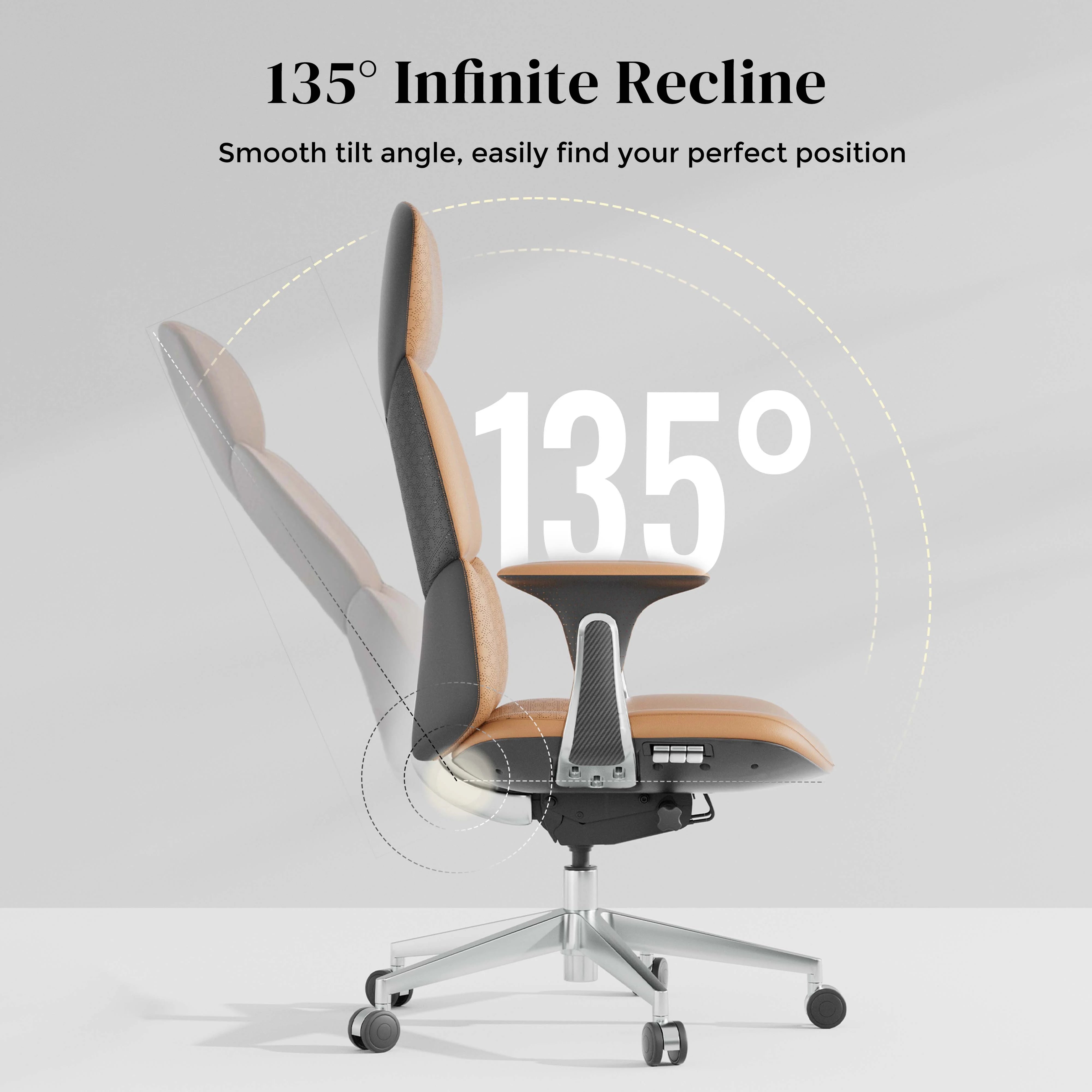 Nolan Leather Chair with Classic Design