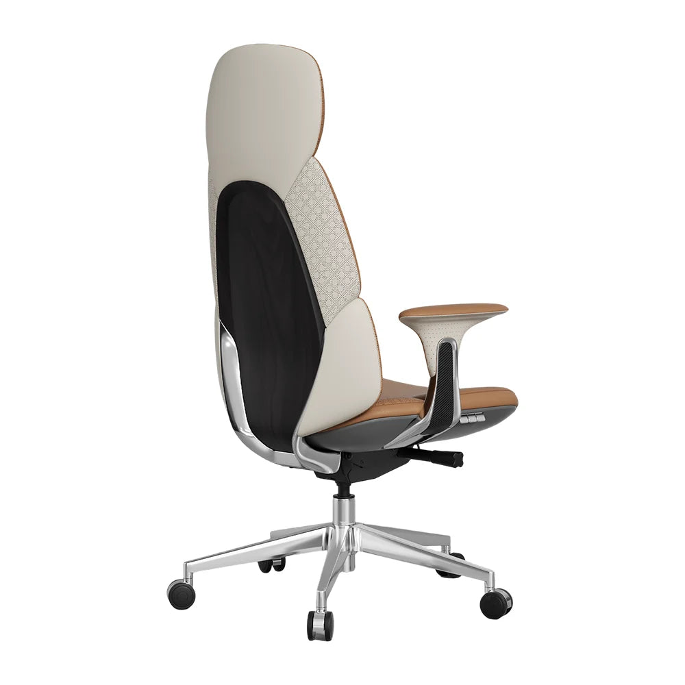 Nyla Leather Chair with Easy Adjustment