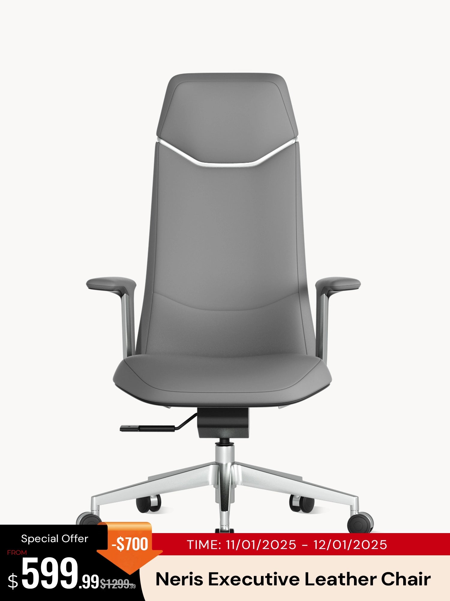 Neris Executive Leather Office Chair