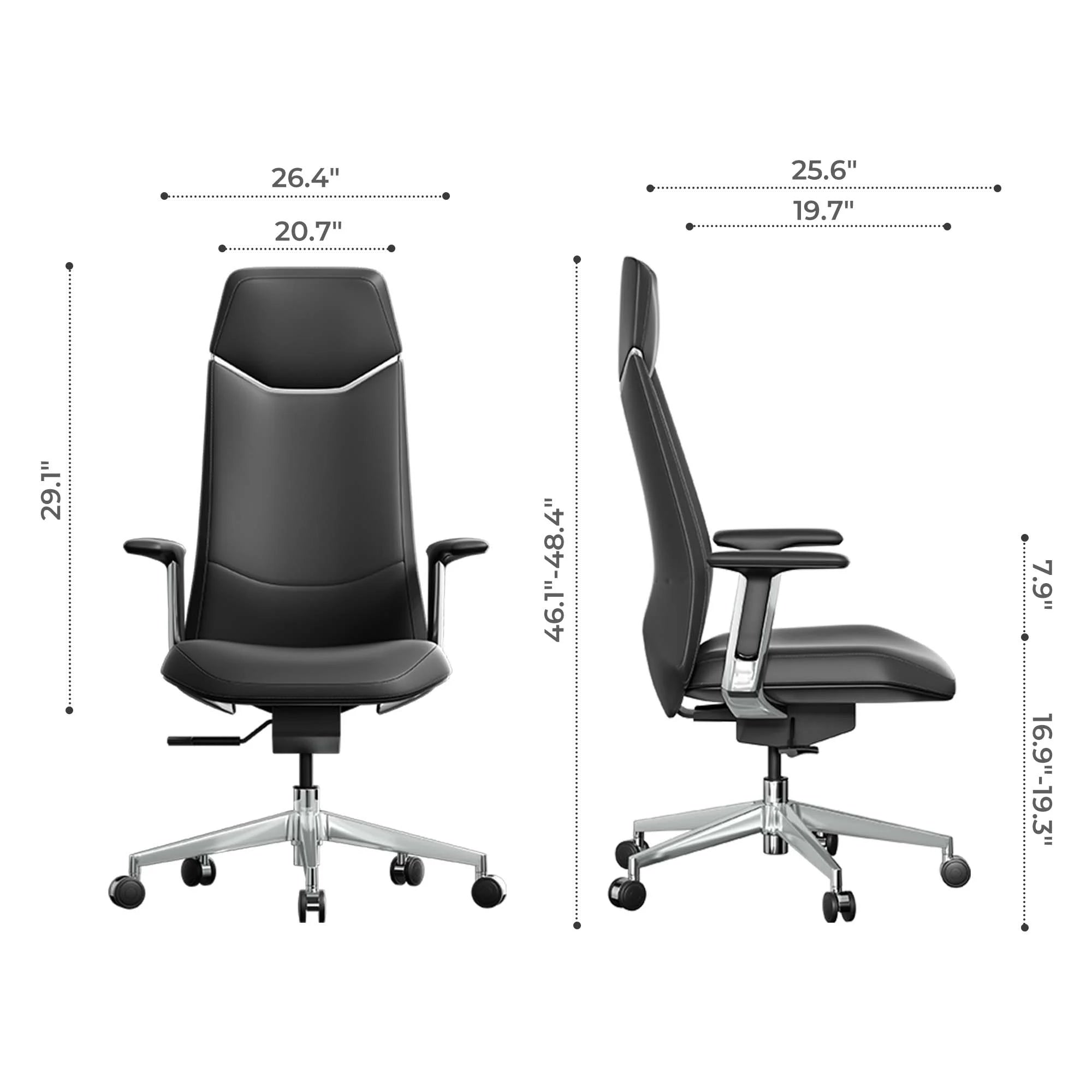 Neris Leather Office Chair with Best Value