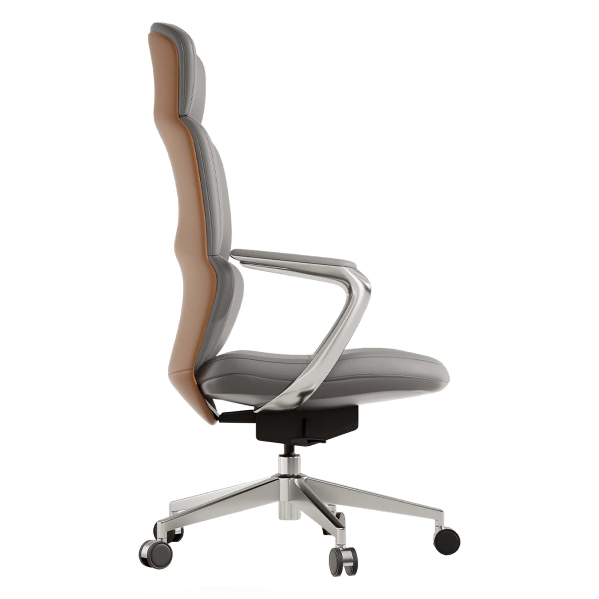 Nolan Leather Chair with Classic Design
