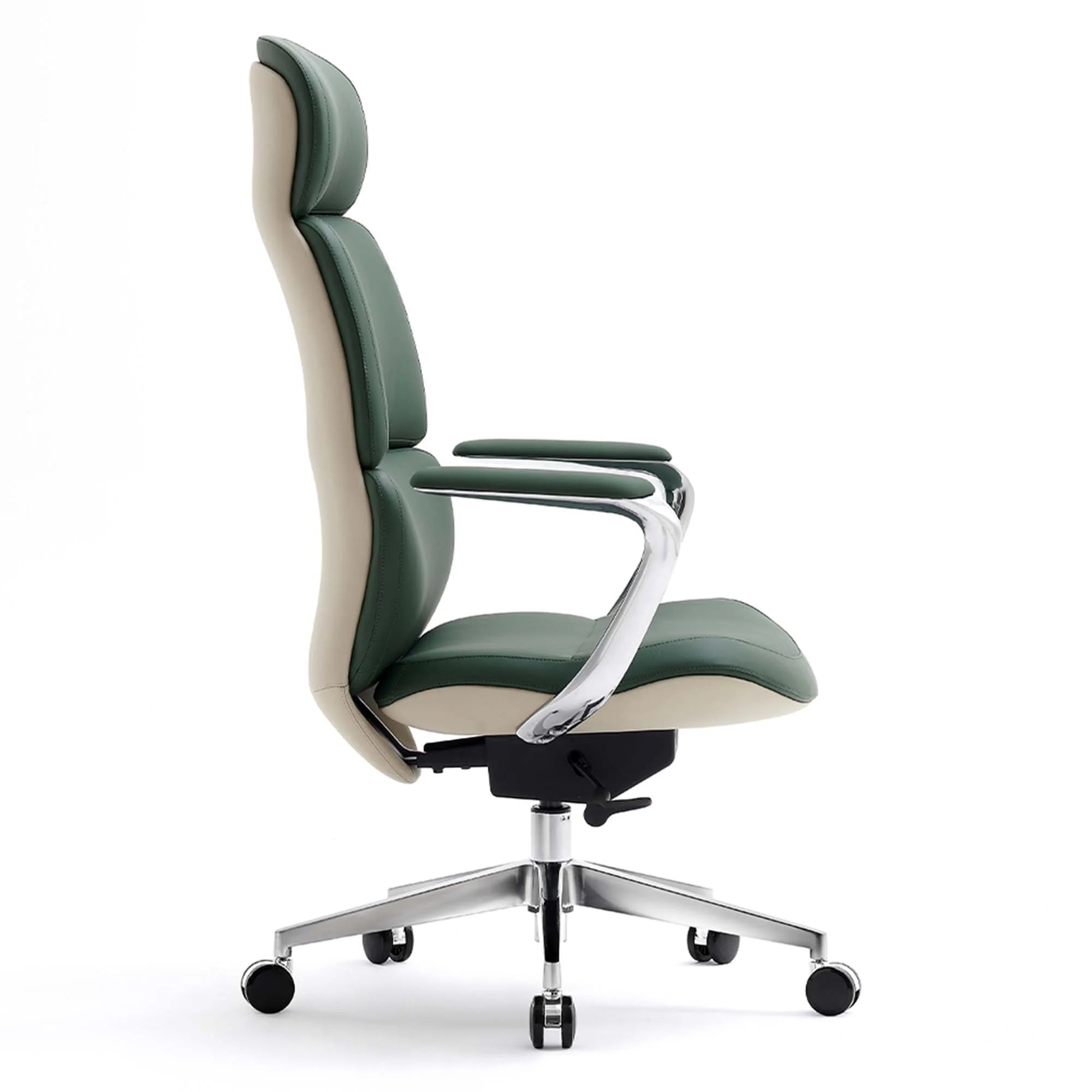 Nolan Leather Chair with Classic Design