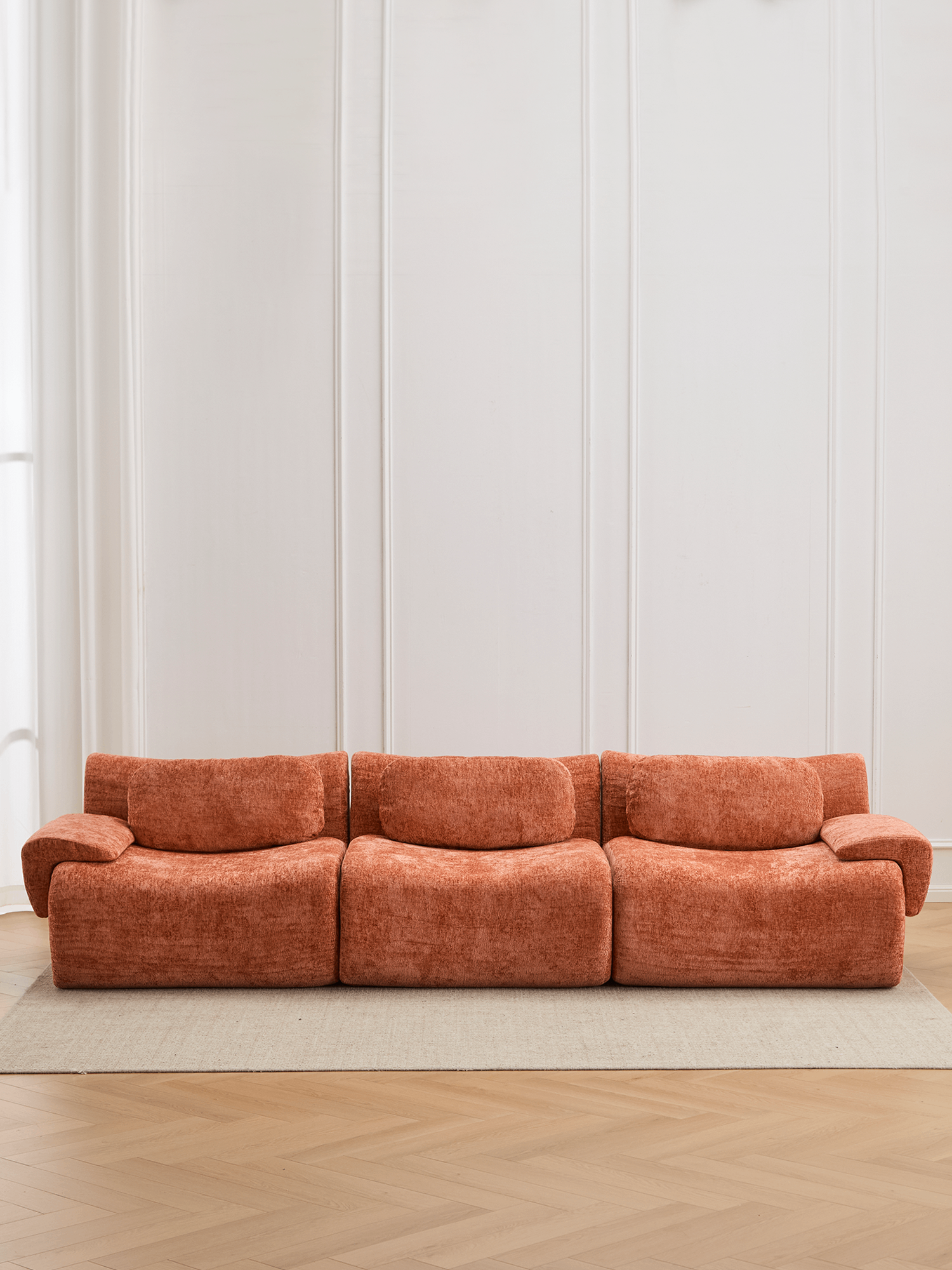 Nephele  Modular Sectional Compressed Sofa