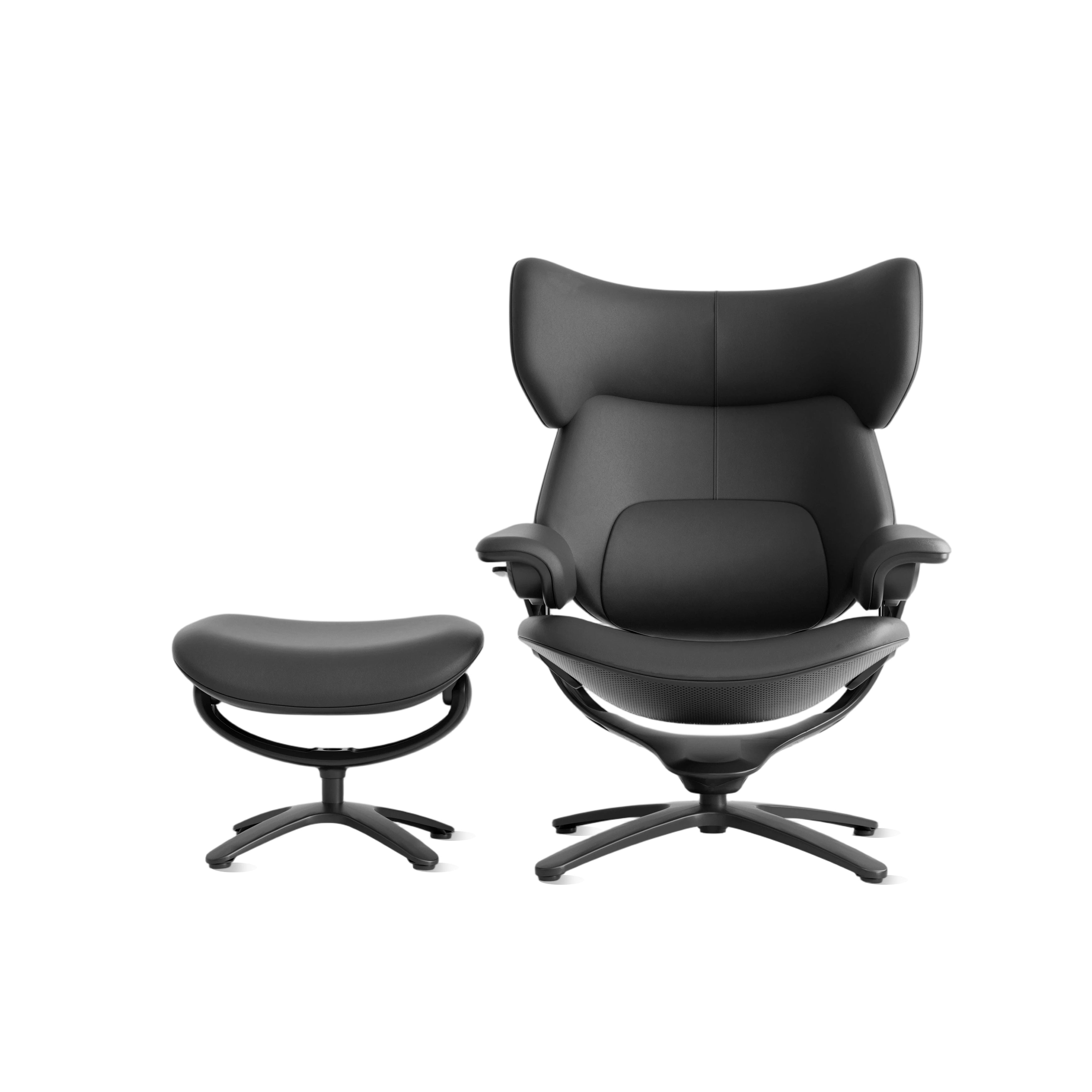 Miro Recliner Lounge Chair with Ottoman