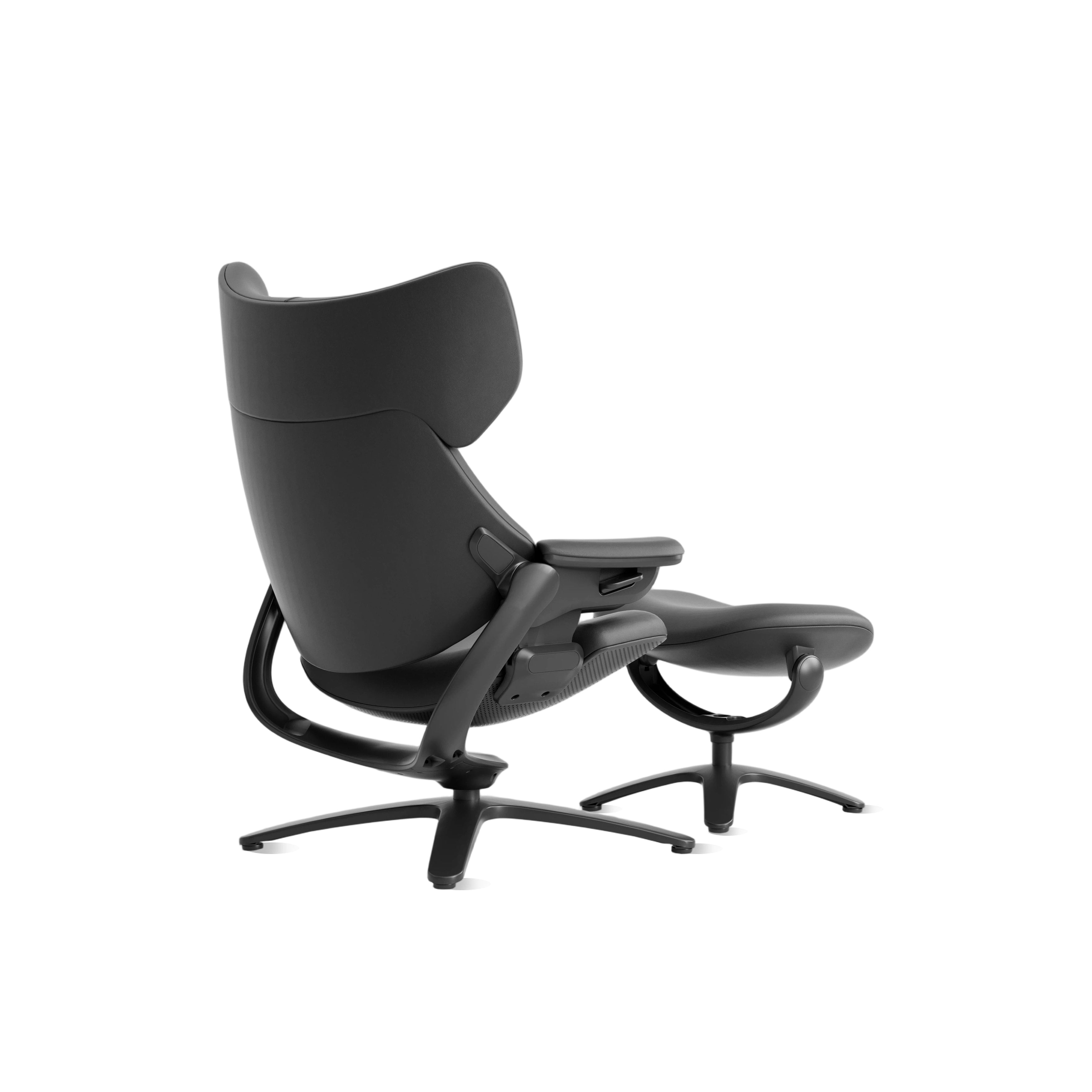 Miro Recliner Lounge Chair with Ottoman