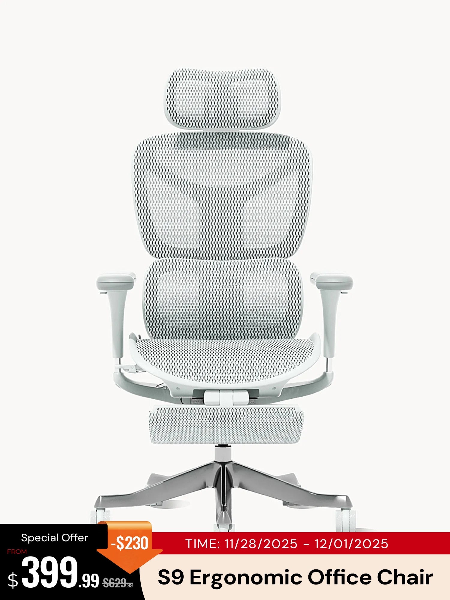 Welax-S9  Pro Ergonomic Office Chair