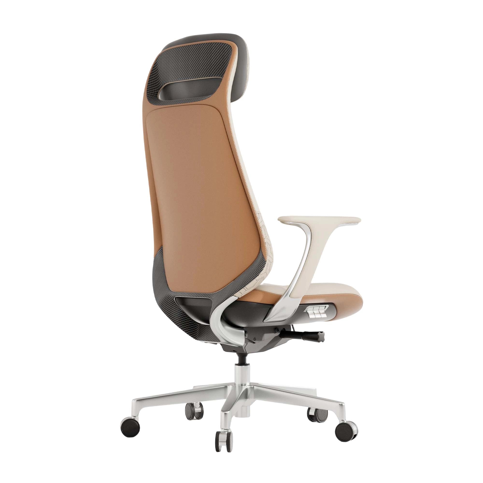 Nyla Leather Chair with Easy Adjustment