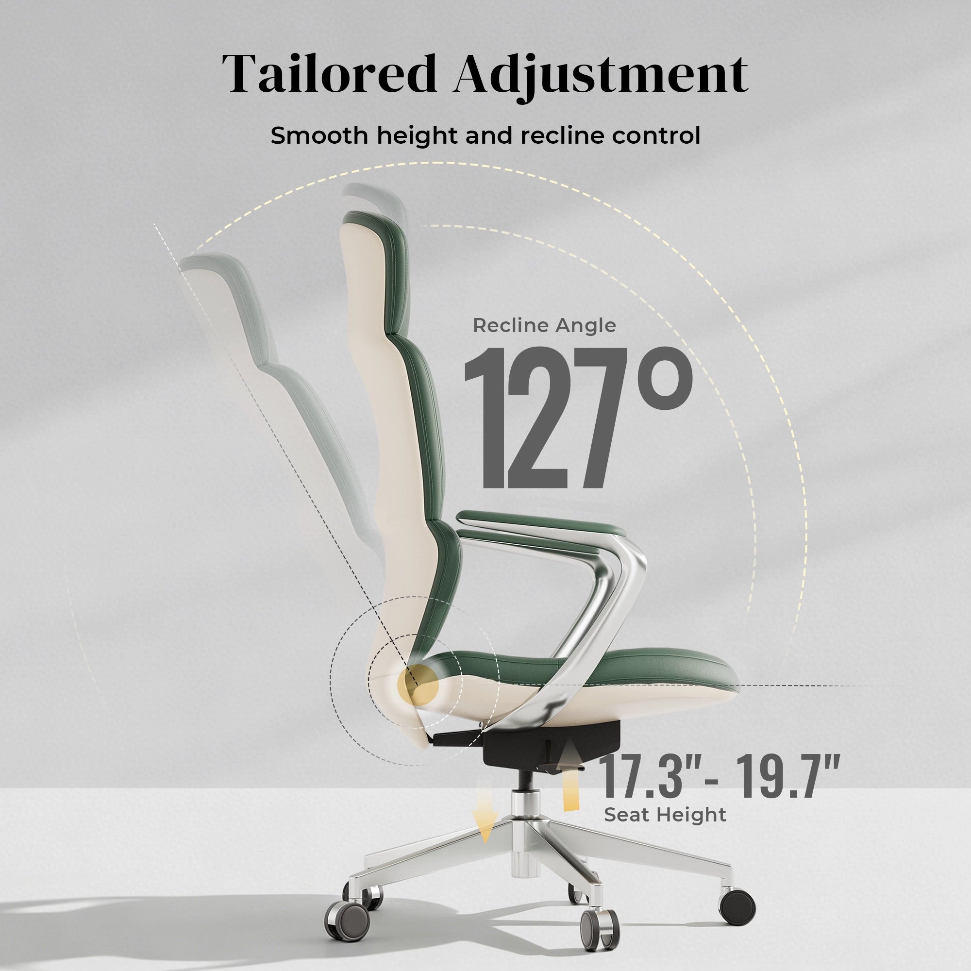 Nolan Leather Chair with Classic Design
