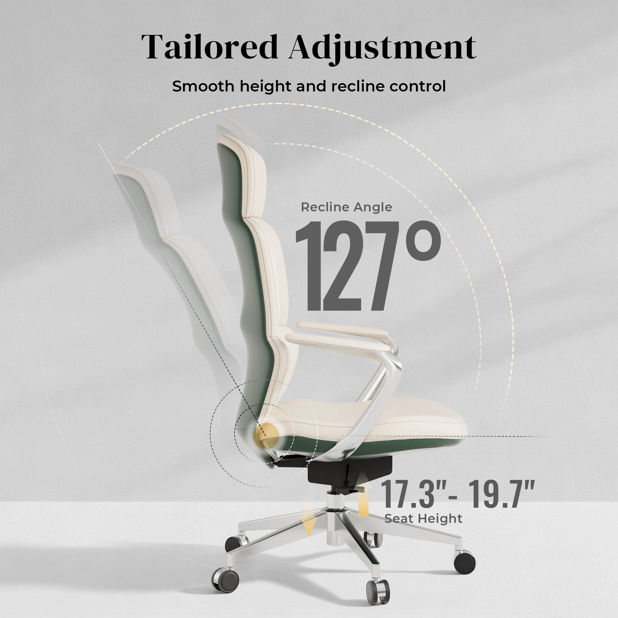 Nolan Leather Chair with Classic Design