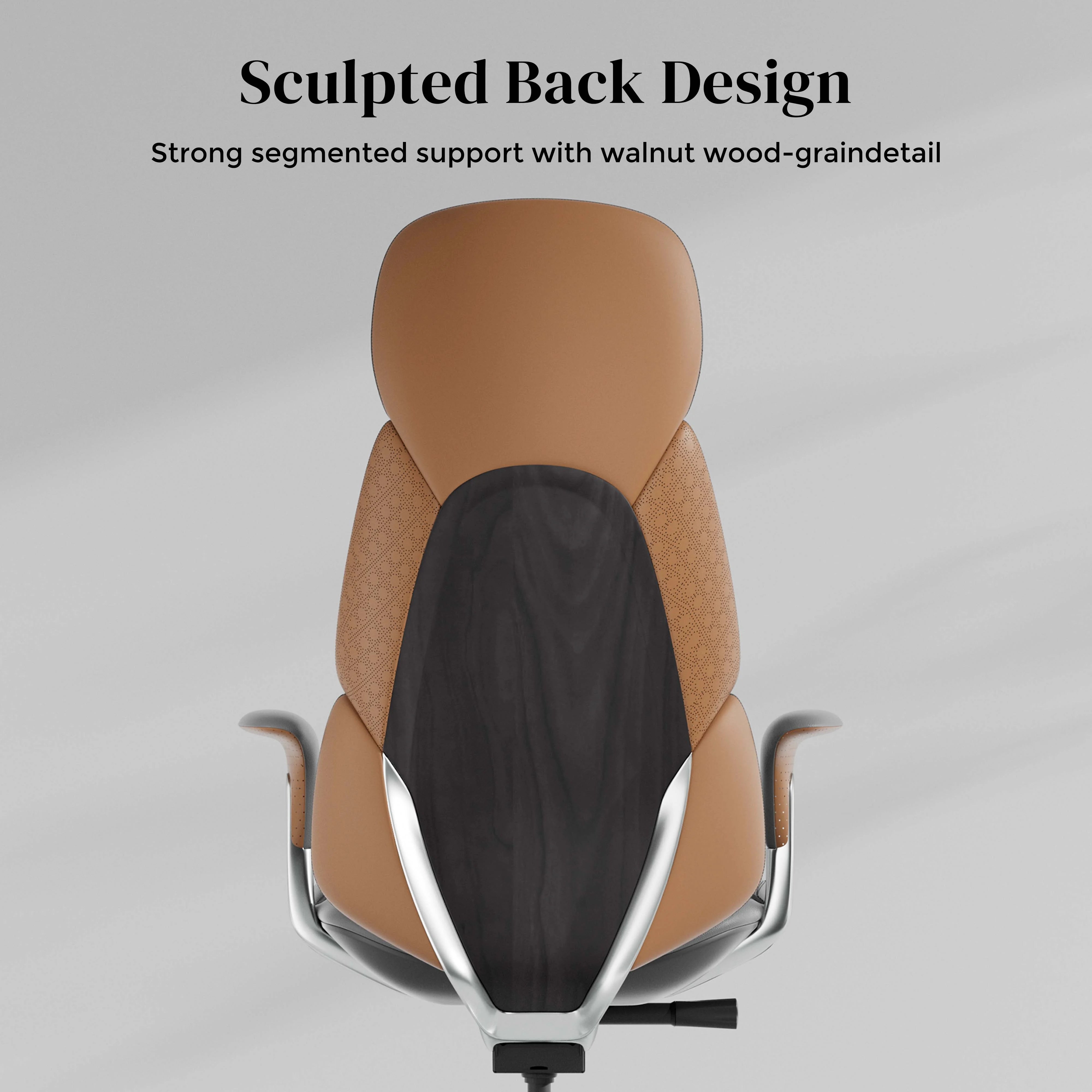 Nyla Leather Chair with Easy Adjustment