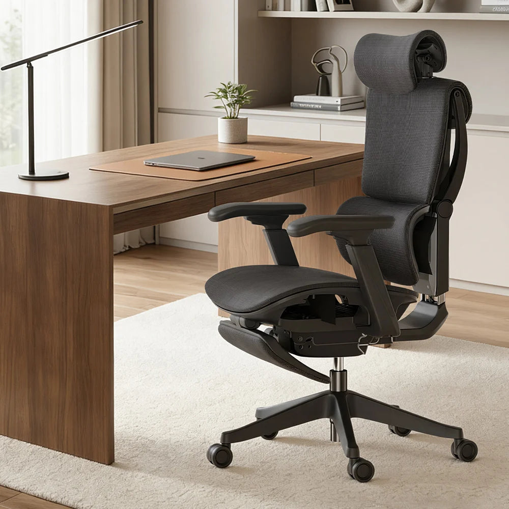 Welax-S7 Ergonomic Office Chair with Three-Button Adjustment