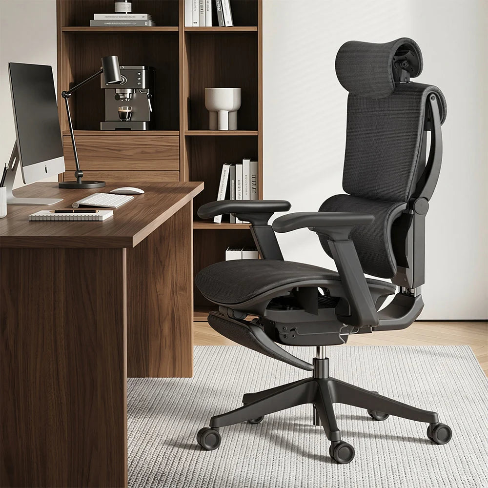 Welax-S7 Ergonomic Office Chair with Three-Button Adjustment