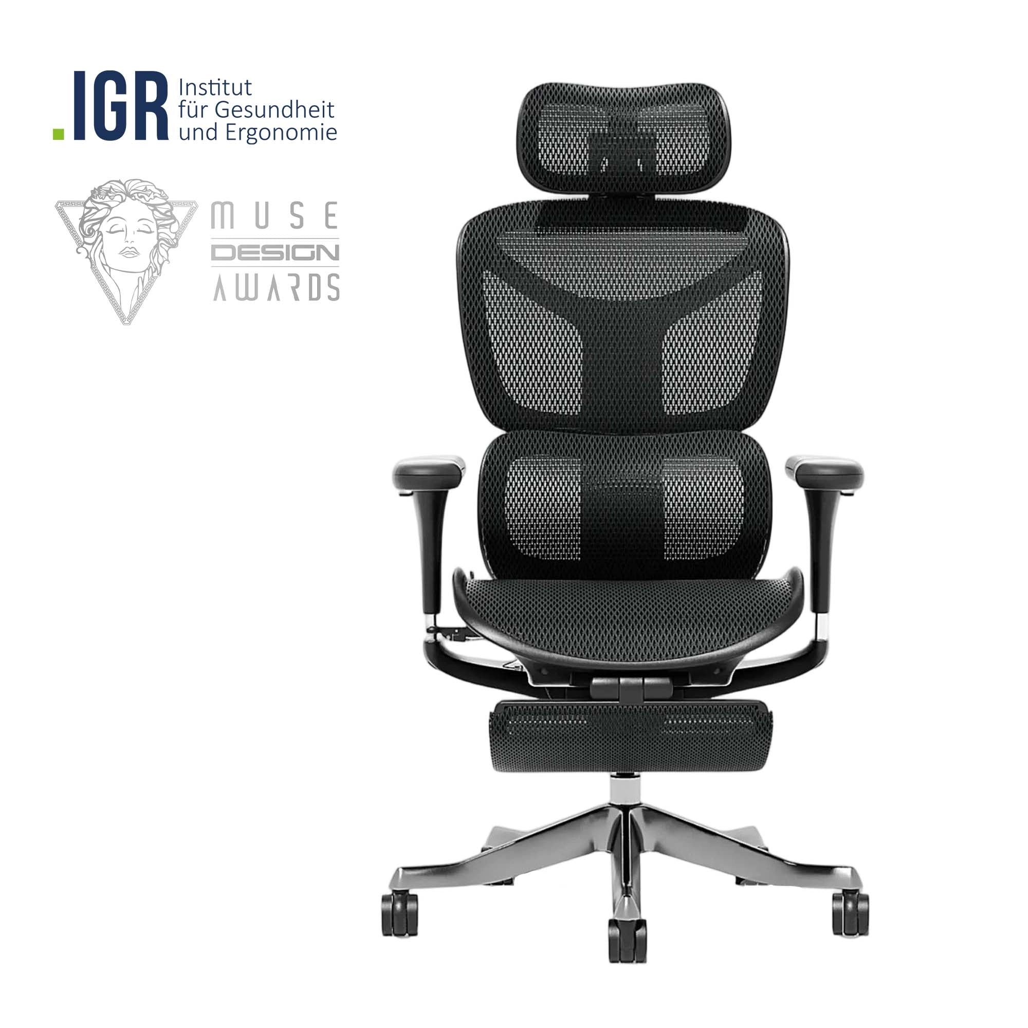 Welax-S9 Pro Ergonomic Office Chair with One-Touch Adjustment