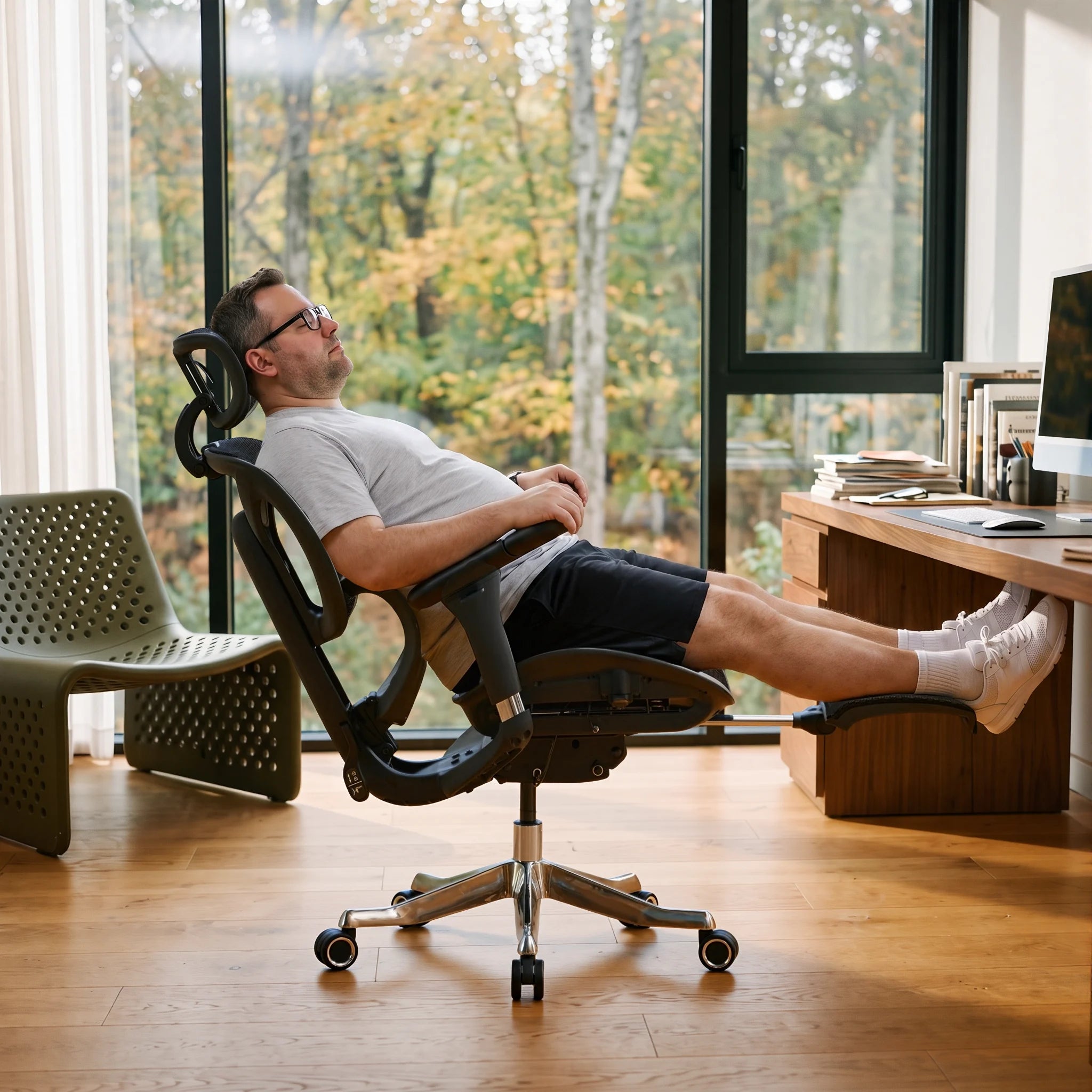 Welax-S9 Pro Ergonomic Office Chair with One-Touch Adjustment