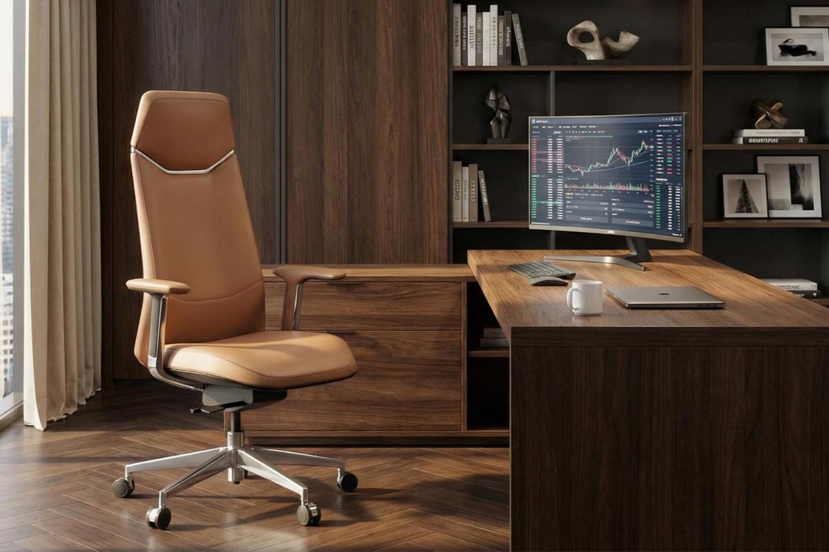 Why Genuine Leather Executive Chairs Build Client Trust – Elevate Your Office Image