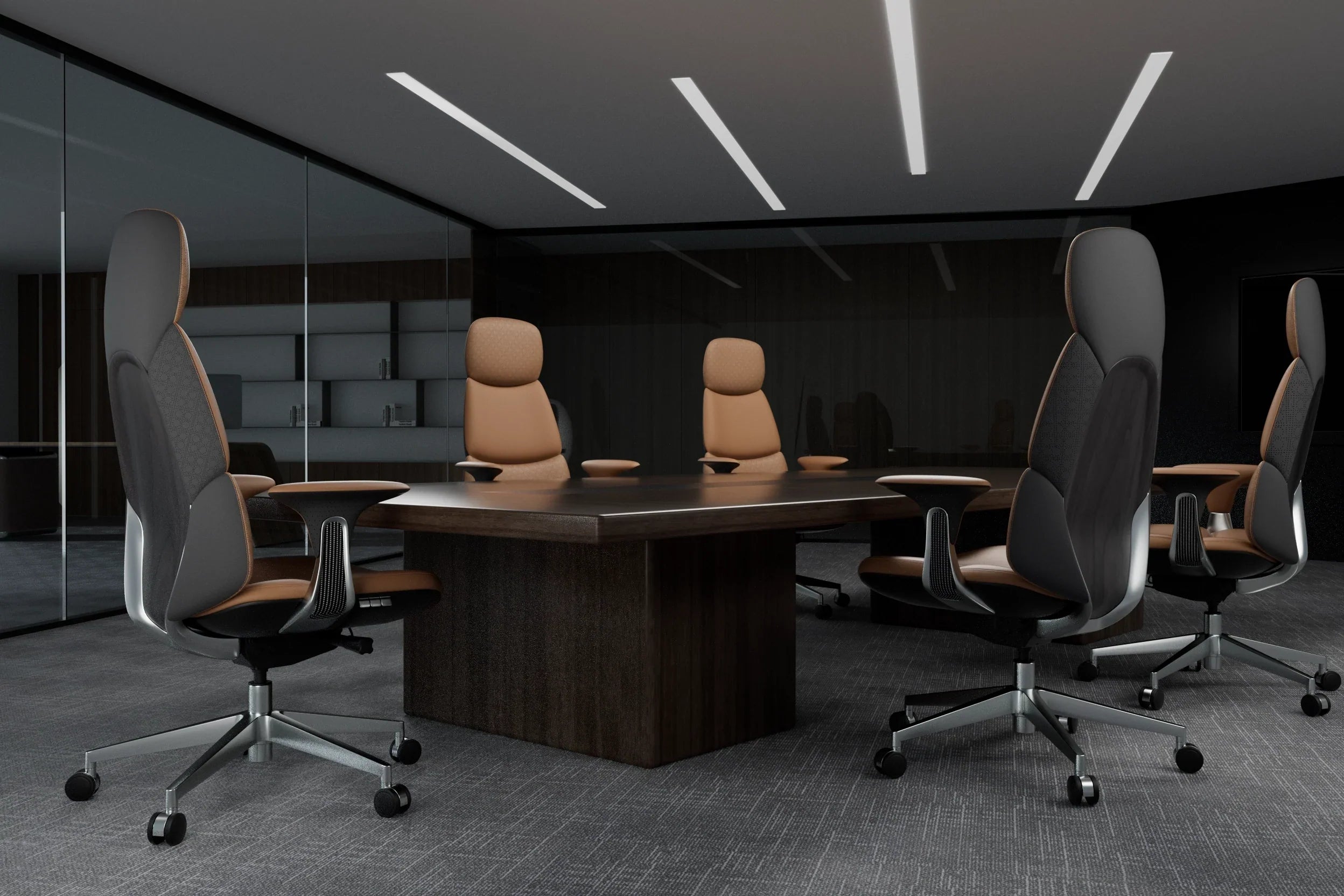 Nyla Executive Chair: Sophisticated Comfort for the Modern Professional