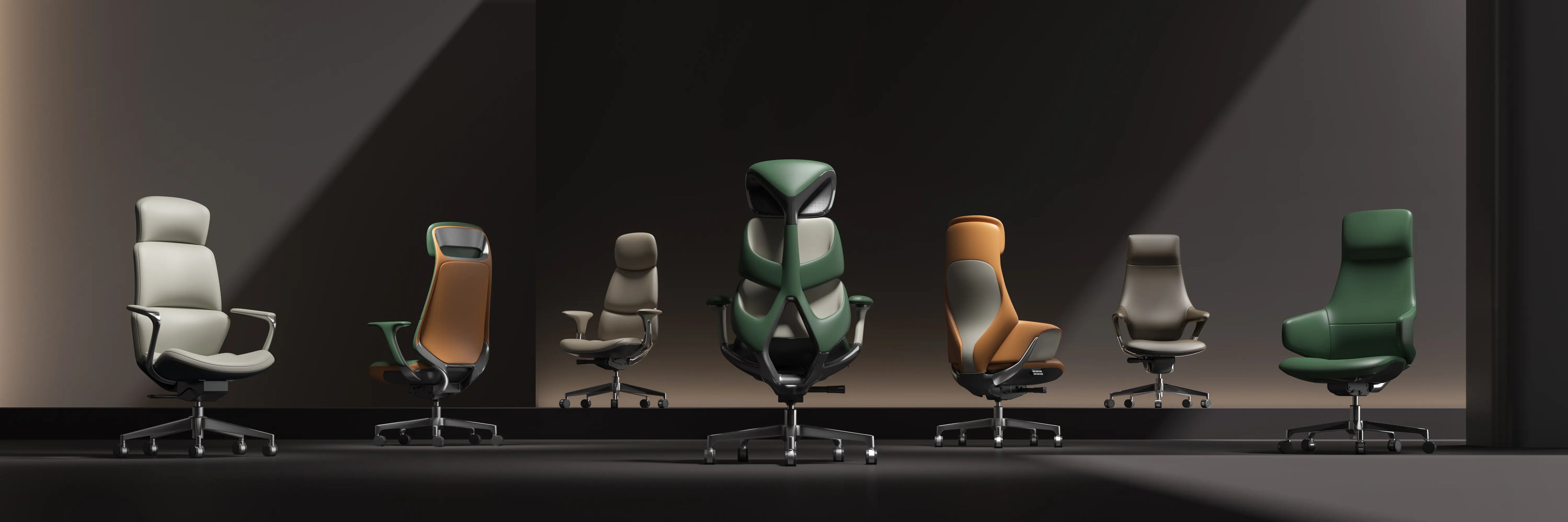 High-End Executive Leather Chairs 