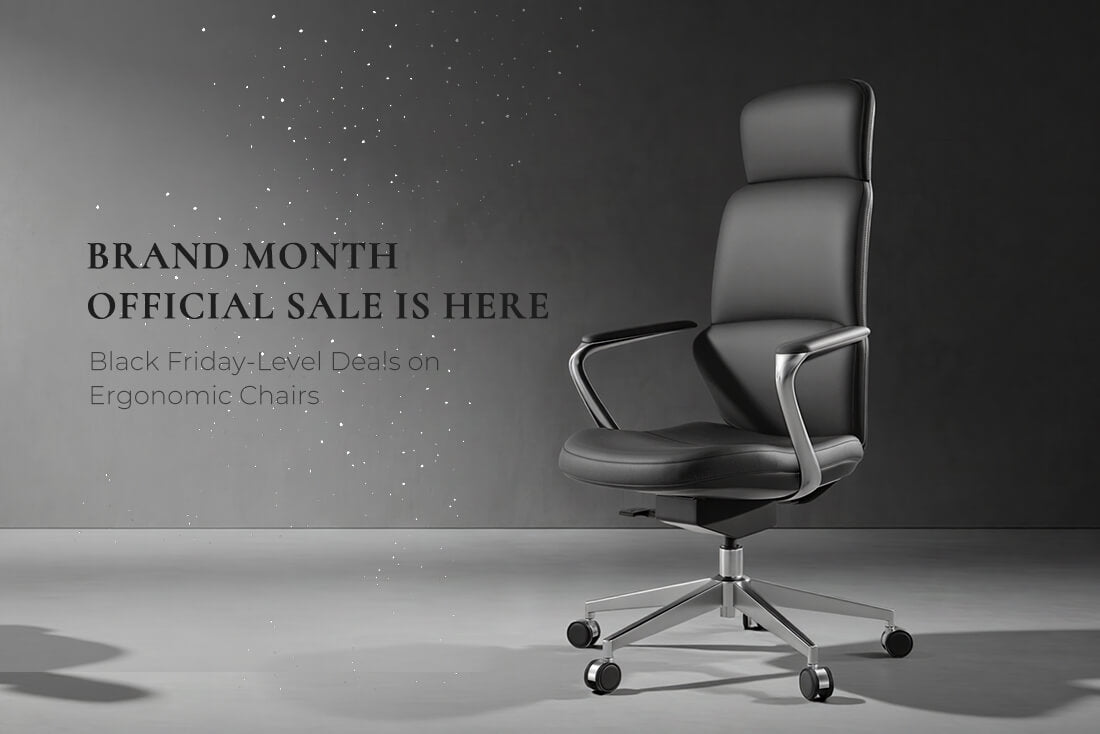 Mid-Year Brand Month Sale Is Here: Black Friday-Level Deals on Premium Leather Office Chairs