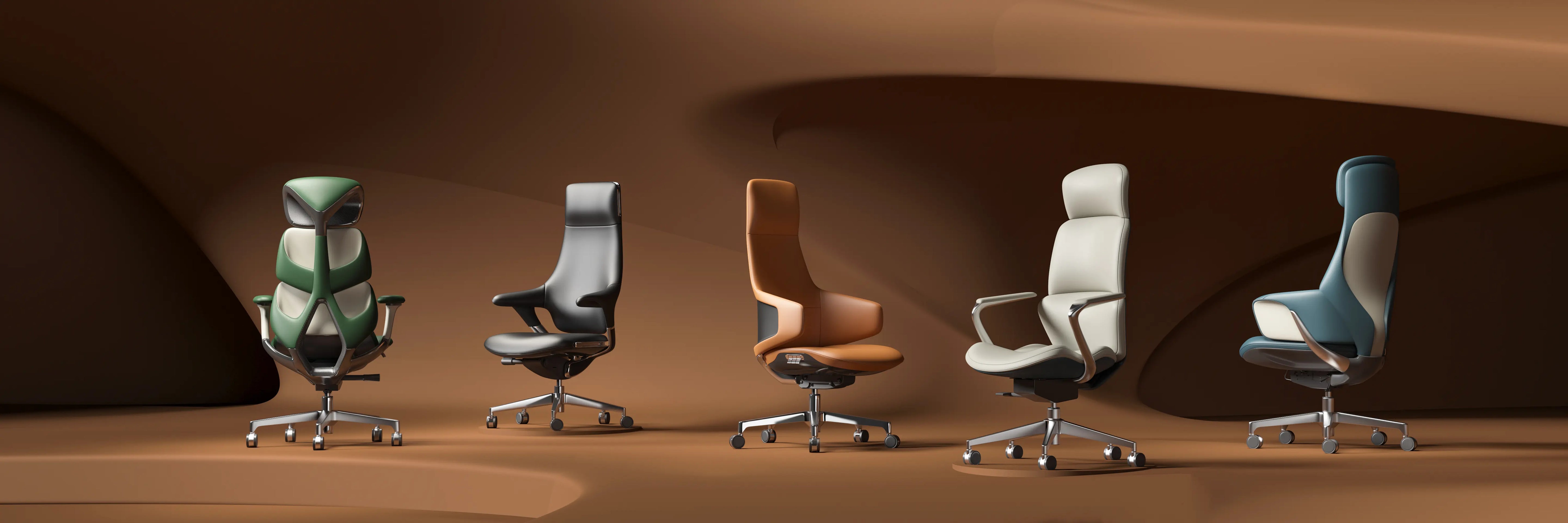 High-end leather CEO chair High-End Executive Leather Chairs