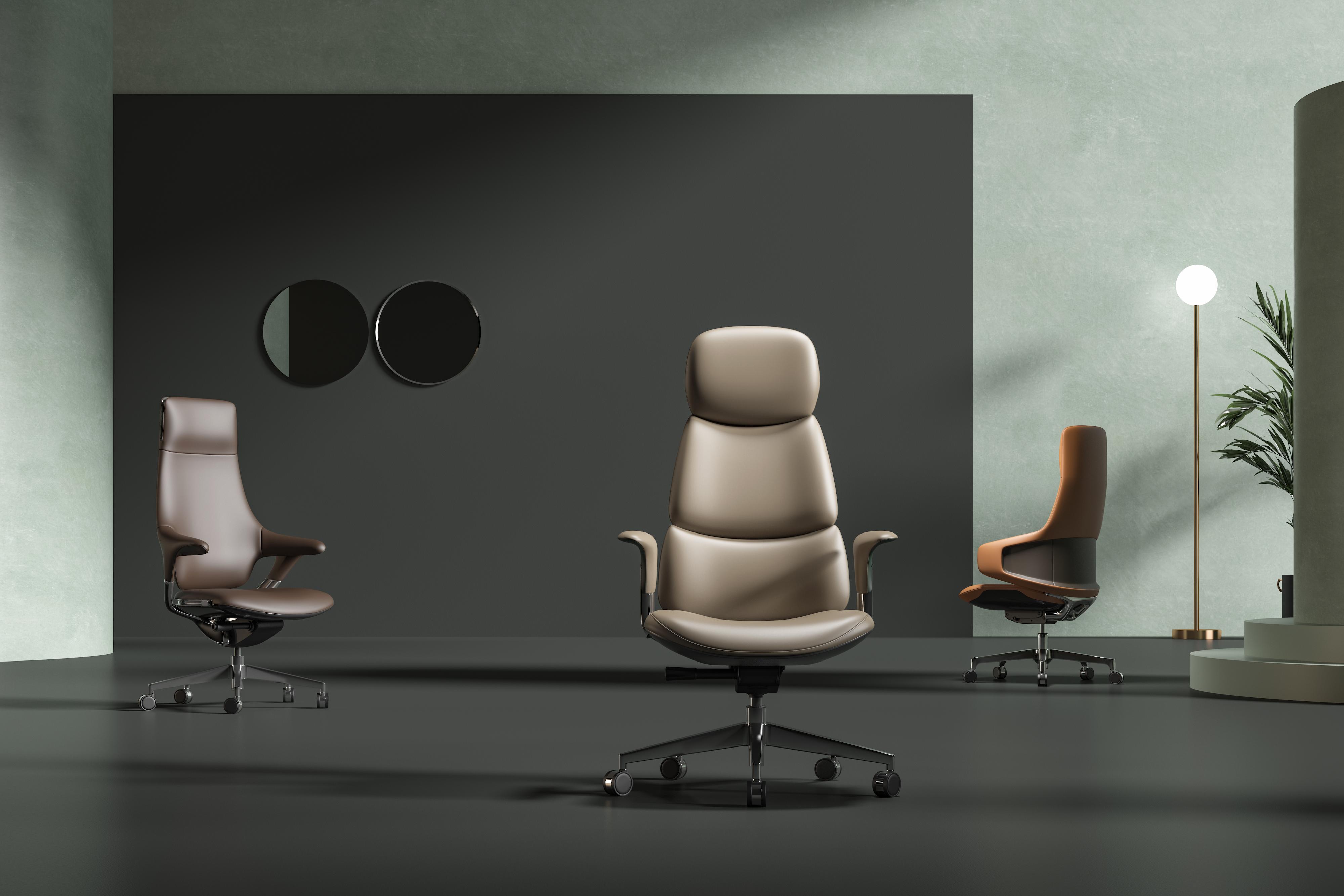 high-end executive leather chairs