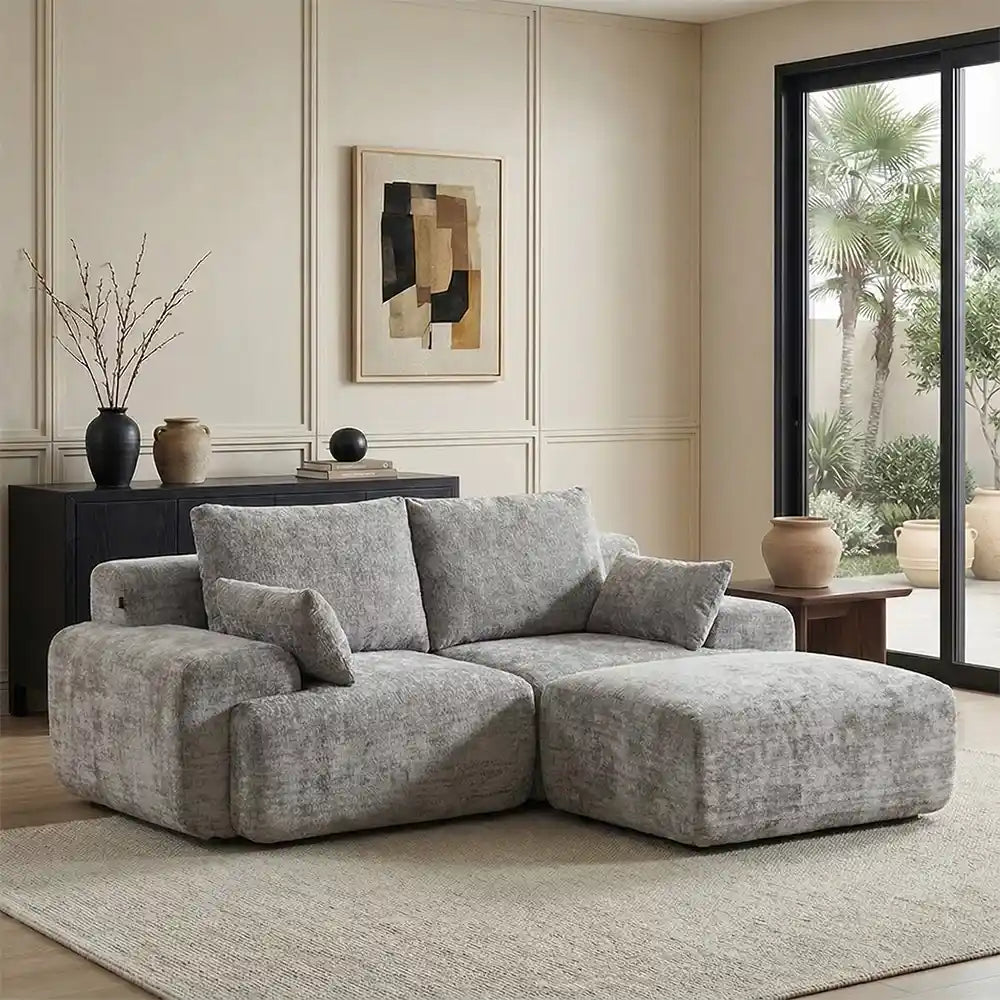 Zeus Modular Sectional Compressed Sofa