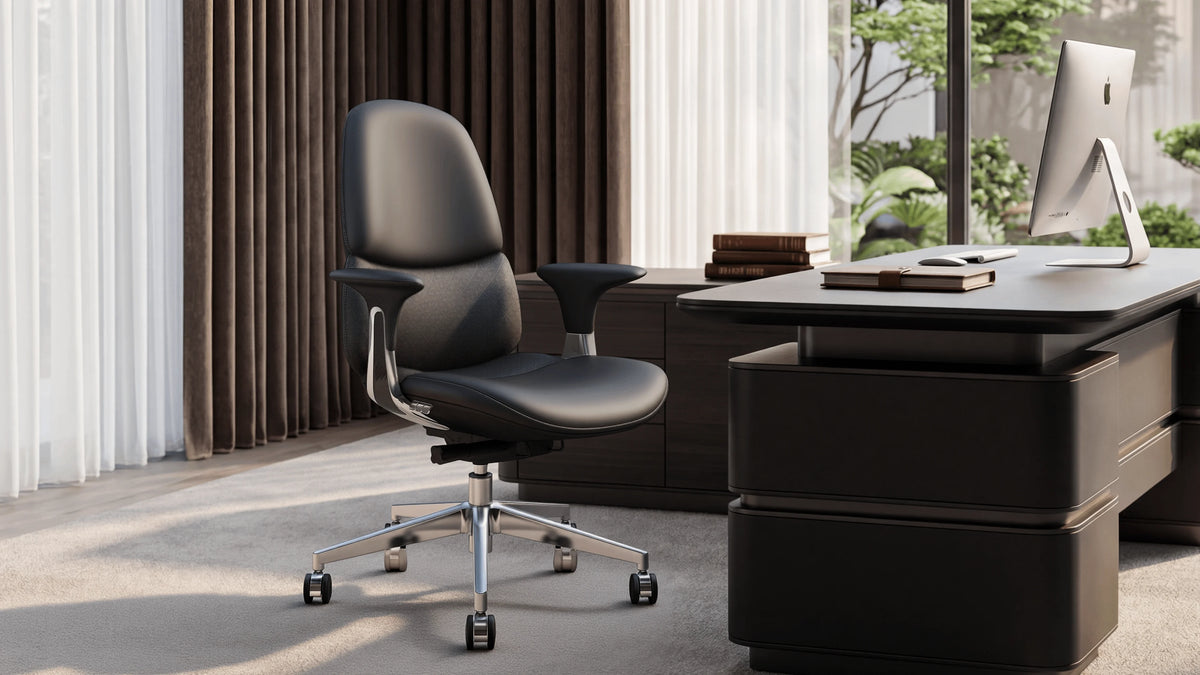Mid-back Leather Chairs