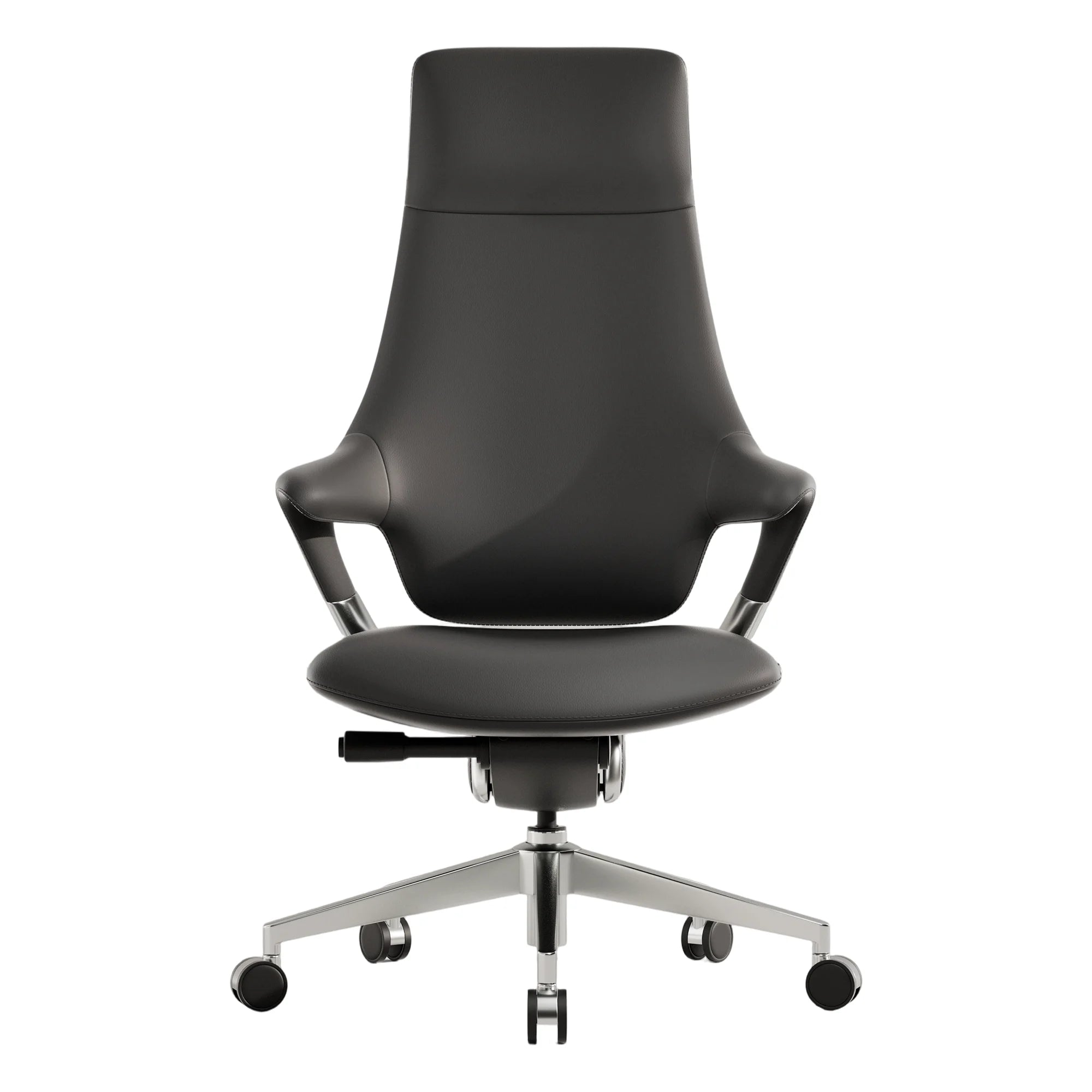 Nigel Premium Leather Chair with Soft Seating Feel