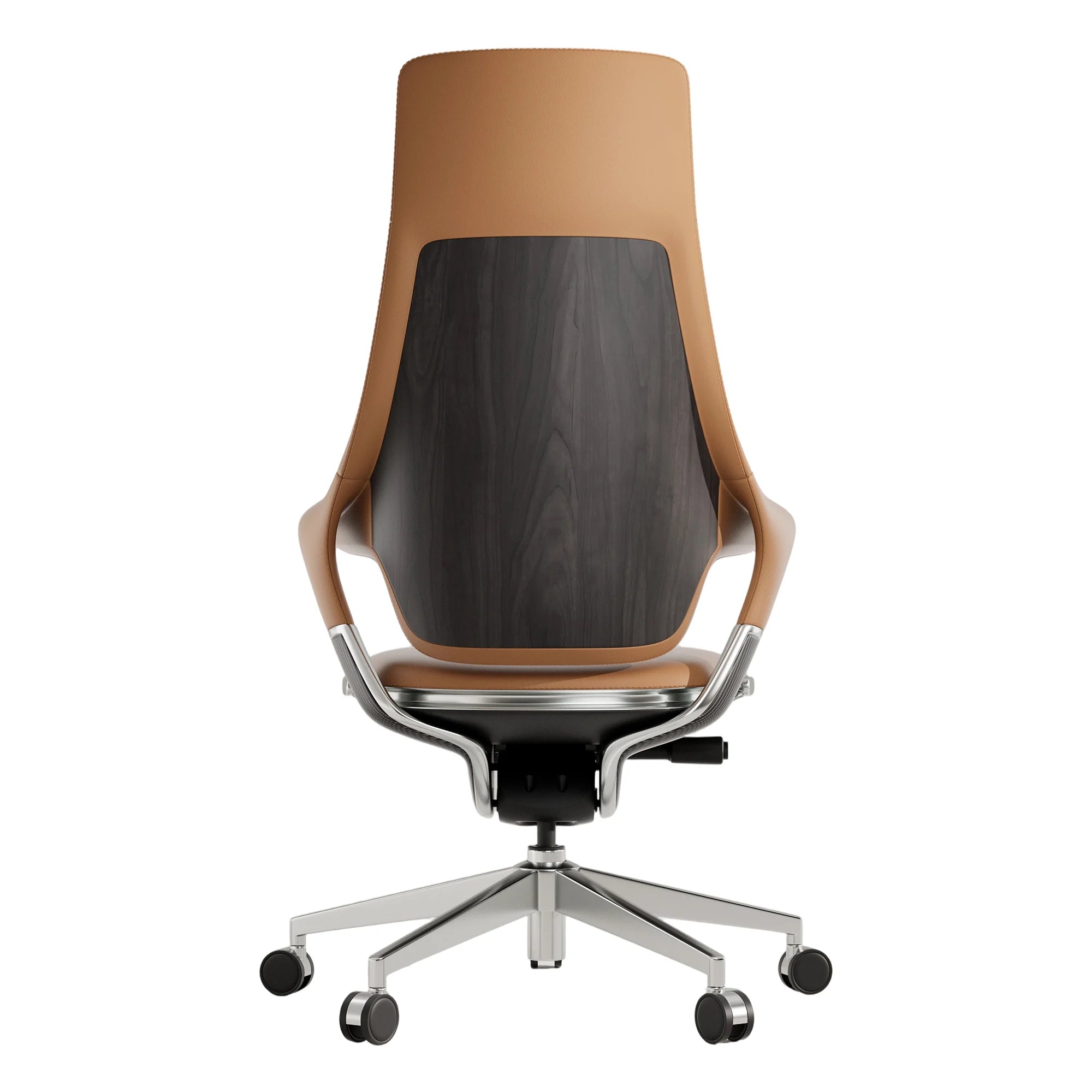 Nigel Premium Leather Chair with Soft Seating Feel