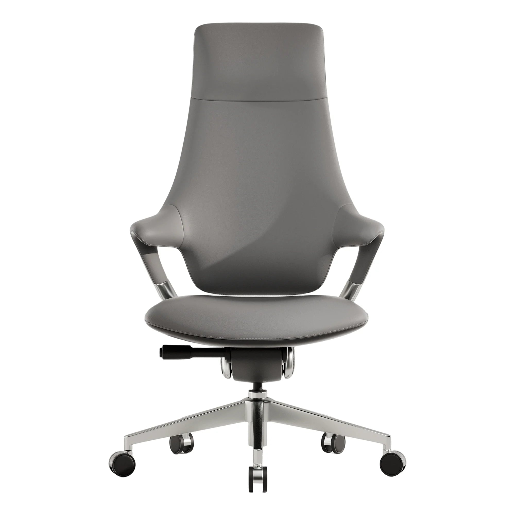 Nigel Premium Leather Chair with Soft Seating Feel