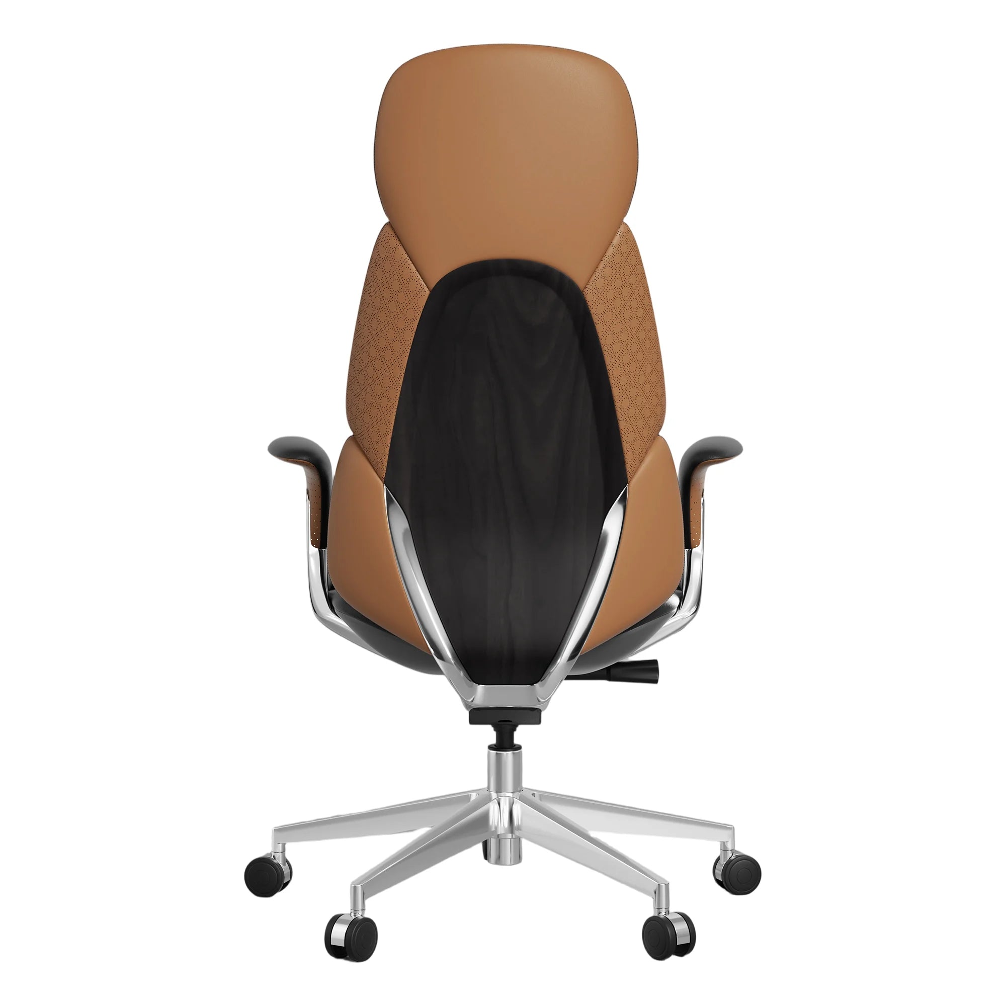 Nyla Leather Chair with Easy Adjustment
