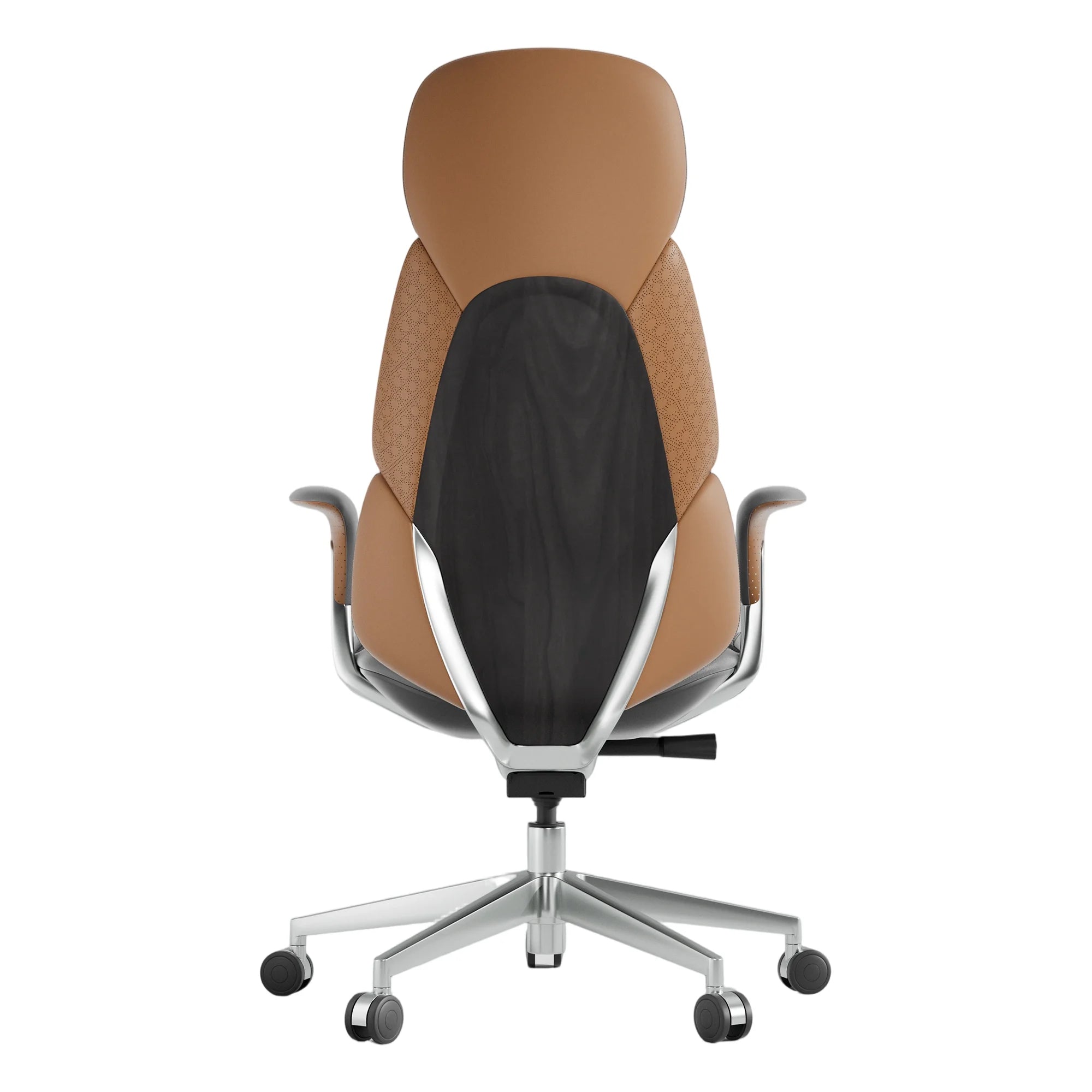 Nyla Leather Chair with Easy Adjustment