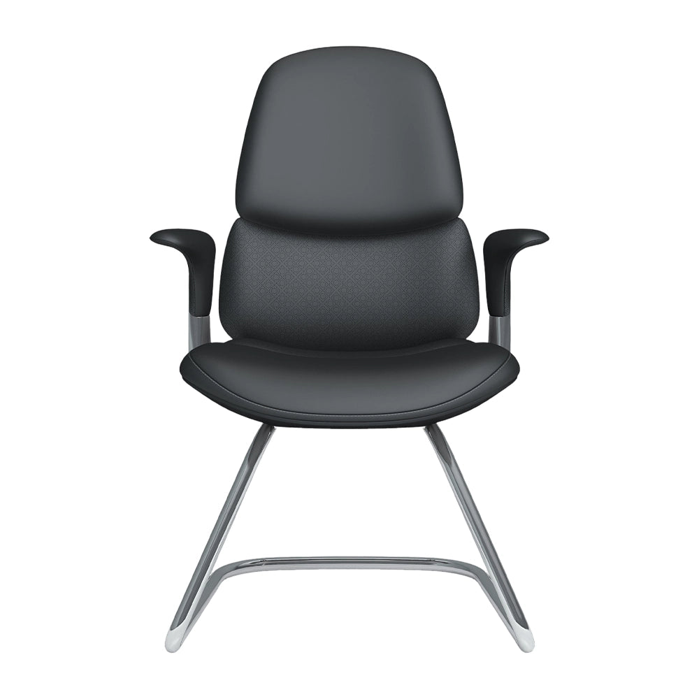 Neris Mid-Back Leather Office Chair with Best Value
