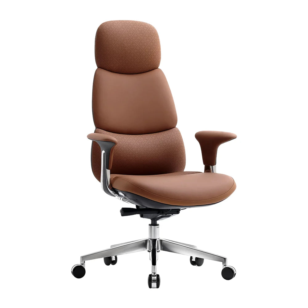 Nyla Leather Chair with Easy Adjustment