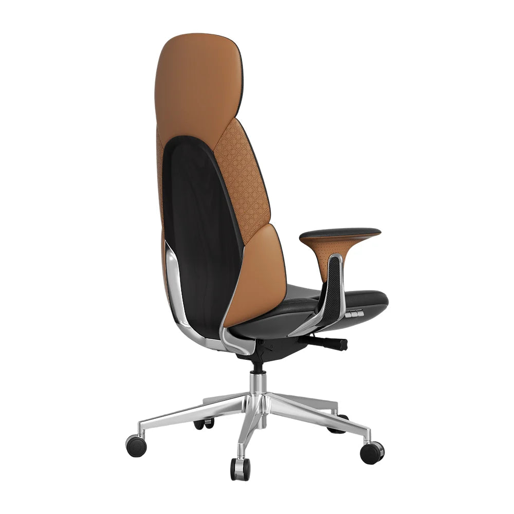 Nyla Leather Chair with Easy Adjustment