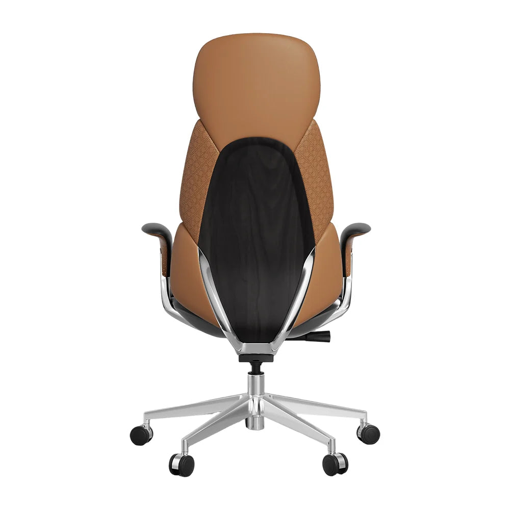 Nyla Leather Chair with Easy Adjustment
