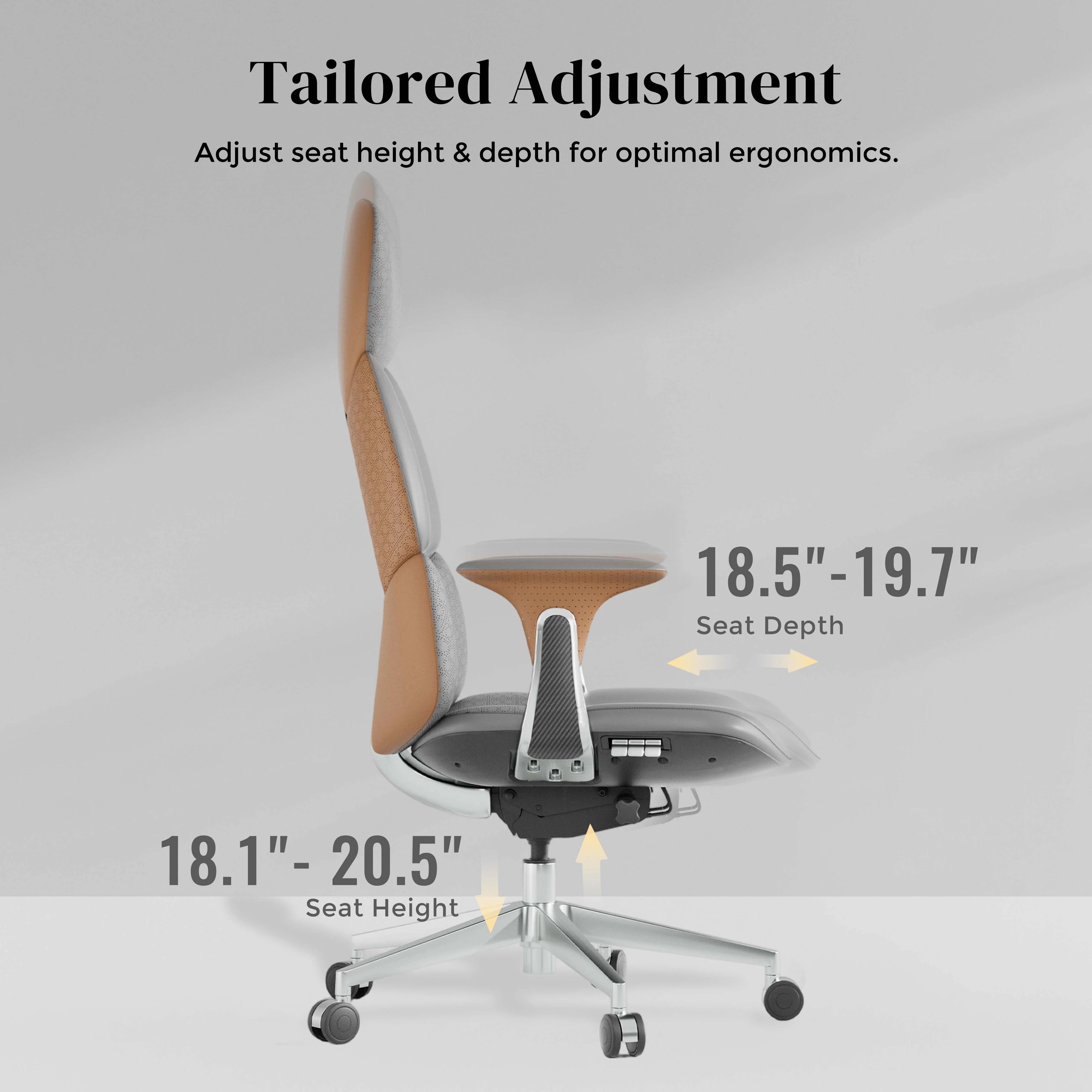 Nolan Leather Chair with Classic Design